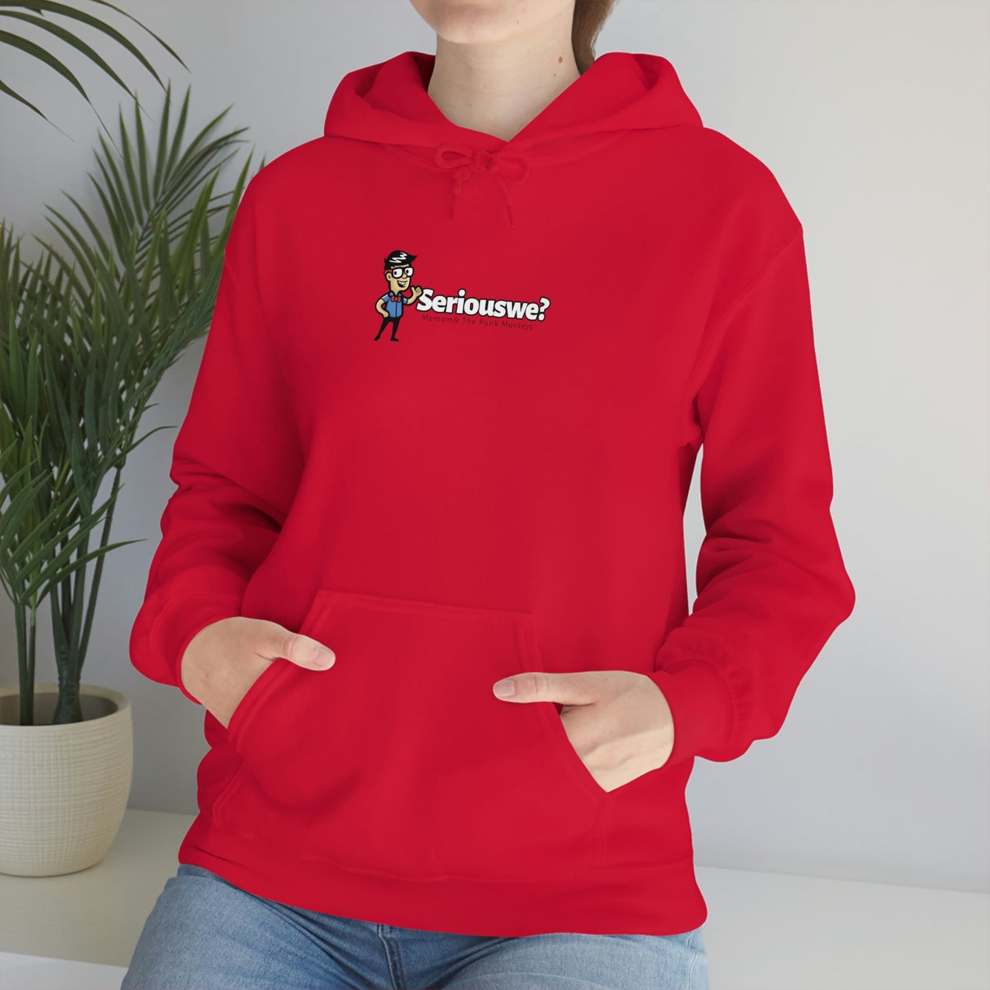 Seriouswe? Unisex Heavy Blend™ Hooded Sweatshirt