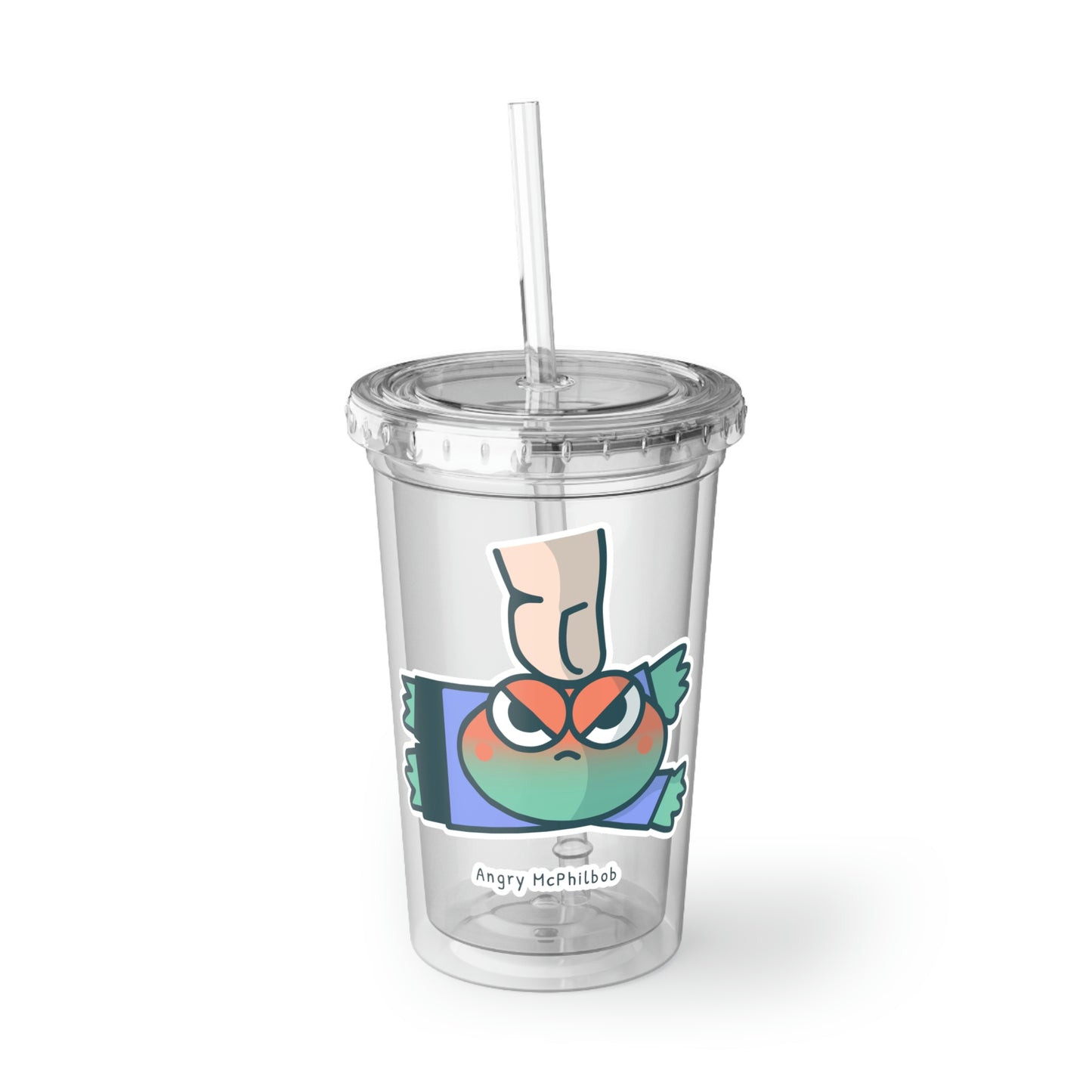 Angry McPhilbob Suave Acrylic Cup