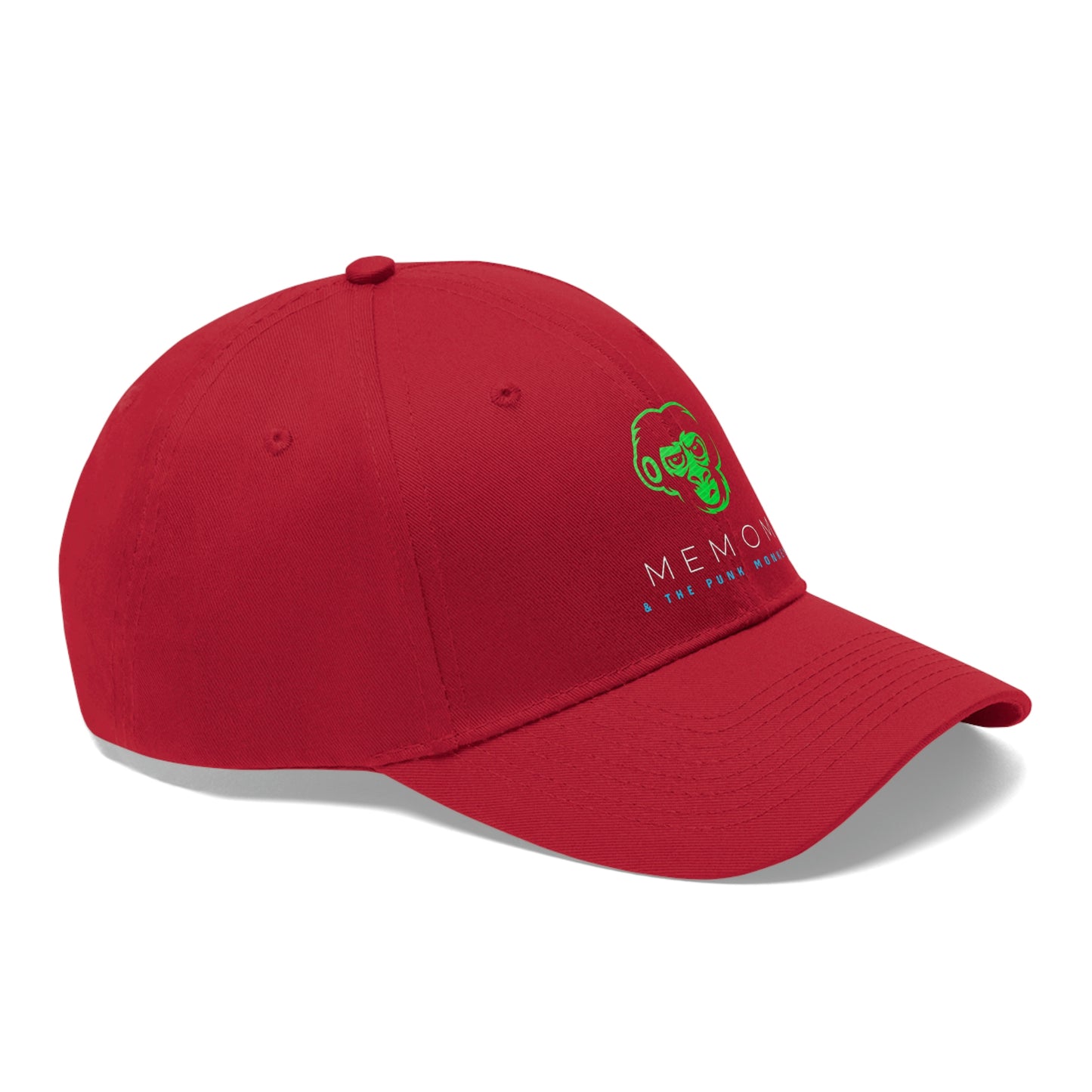 Memom & The Punk Monkeys Unisex Twill Hat