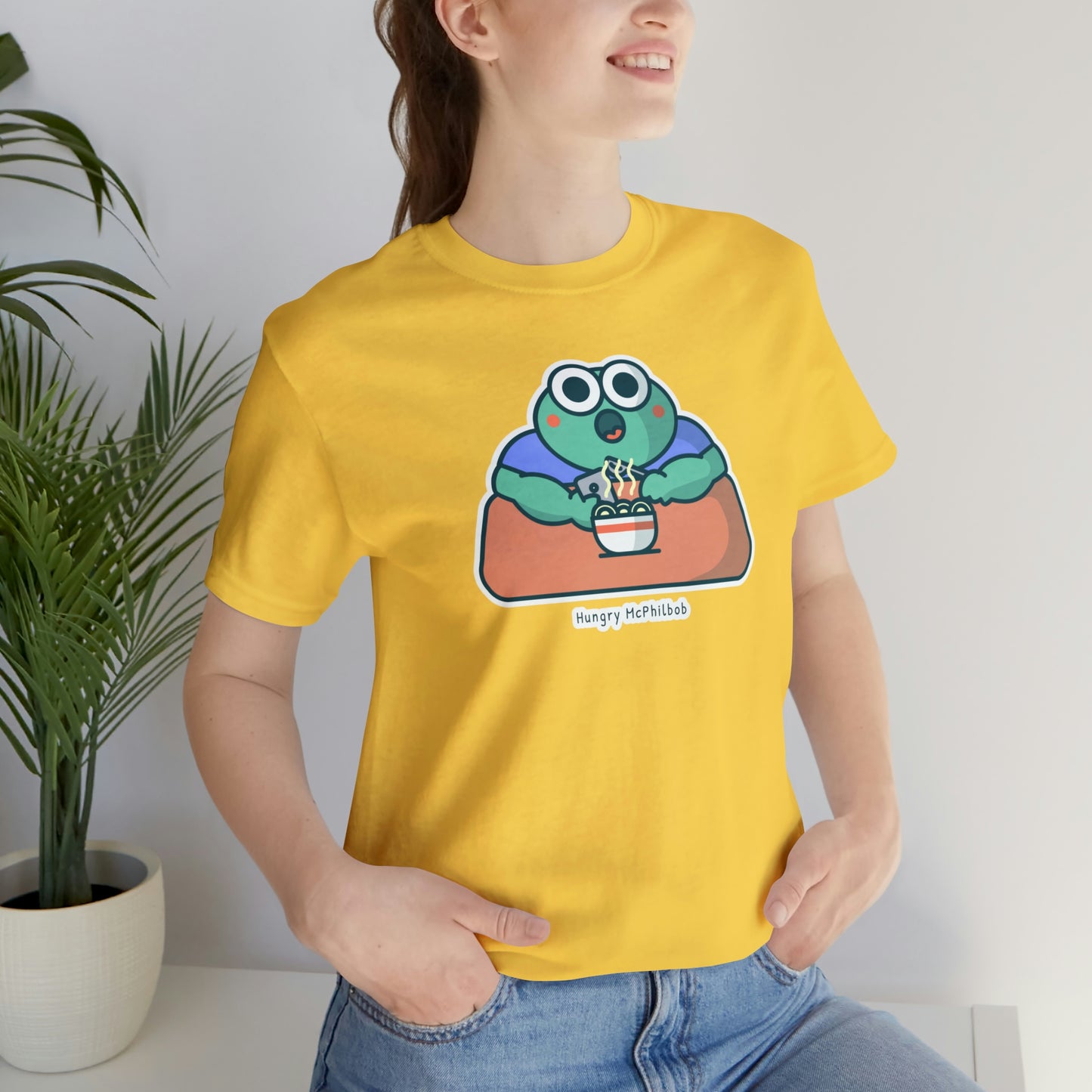 Hungry McPhilbob Unisex Jersey Short Sleeve Tee