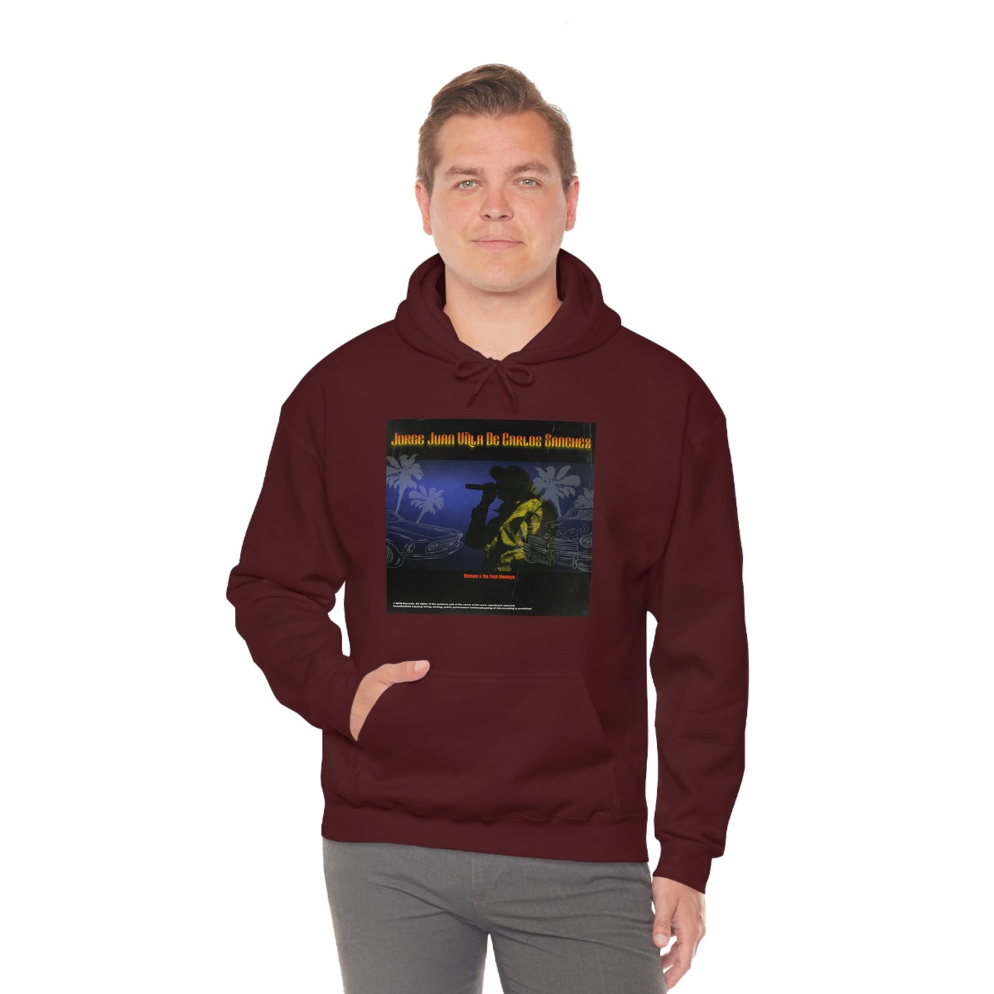 Jorge Juan Villa De Carlos Sanchez Unisex Heavy Blend™ Hooded Sweatshirt