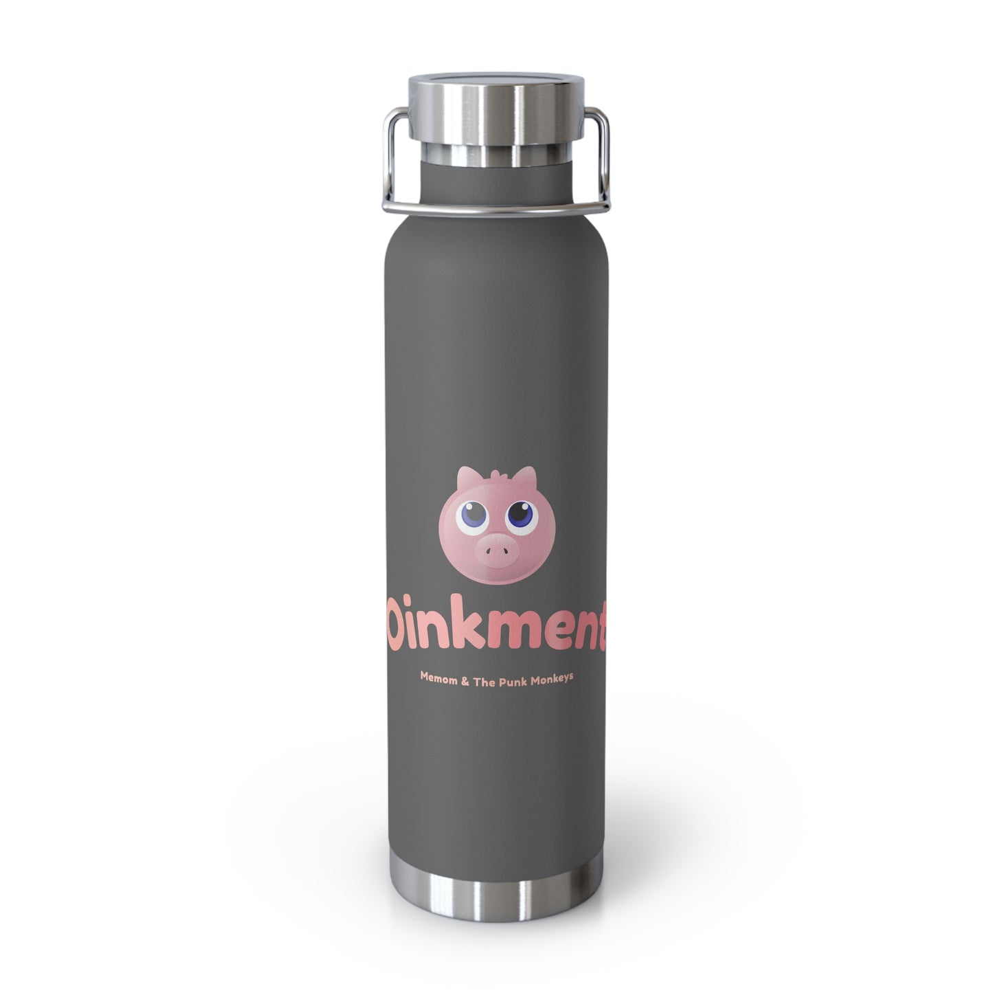 Oinkment Copper Vacuum Insulated Bottle, 22oz