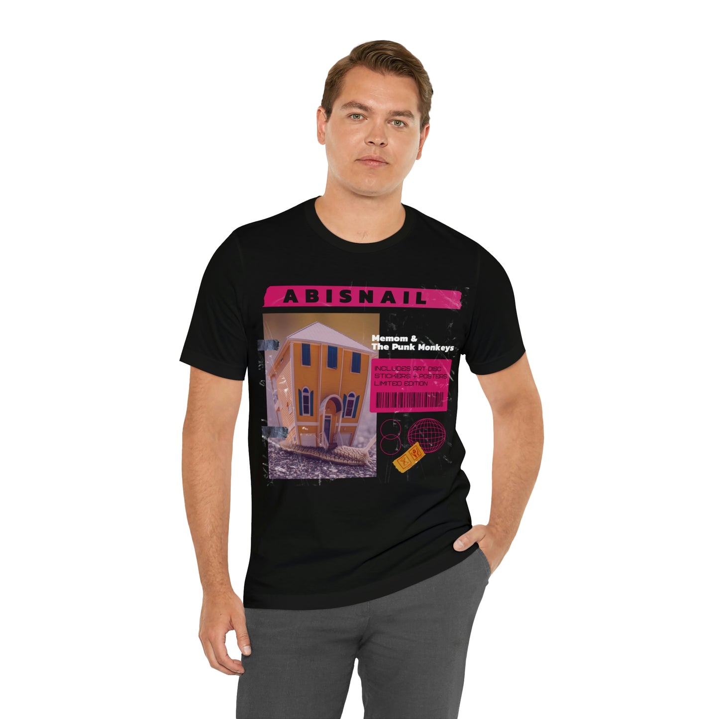 Abisnail Unisex Jersey Short Sleeve Tee