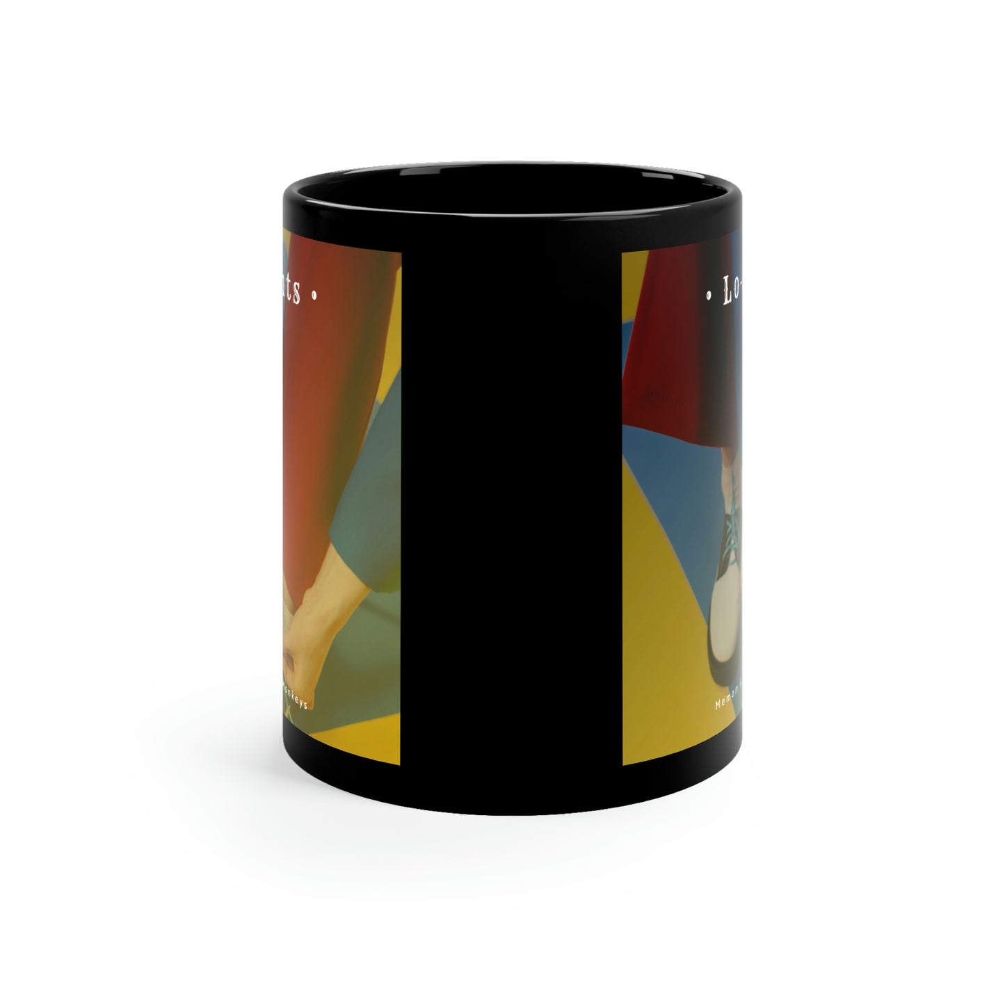 Lo-Pants Black Coffee Mug, 11oz