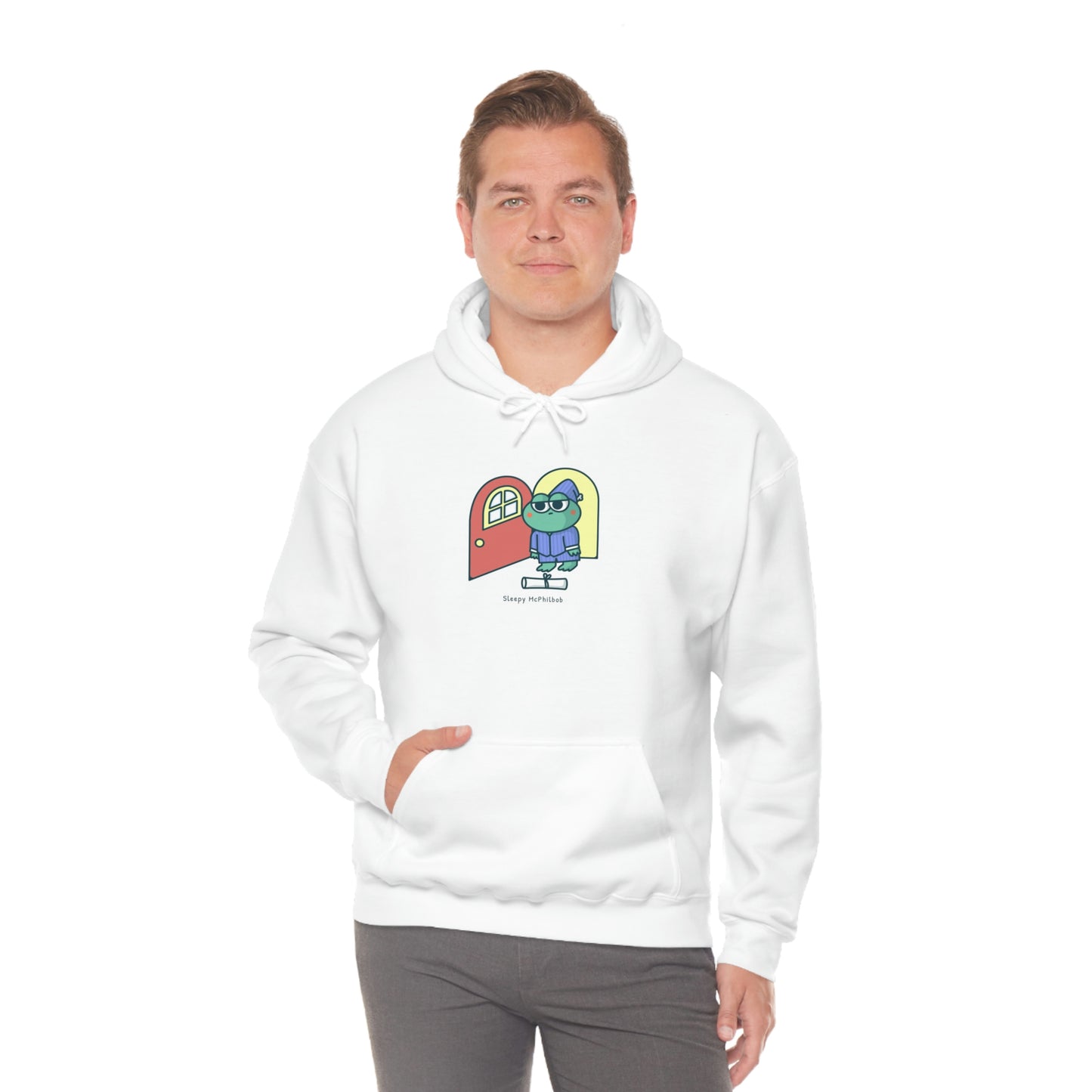 Sleepy McPhilbob Unisex Heavy Blend™ Hooded Sweatshirt