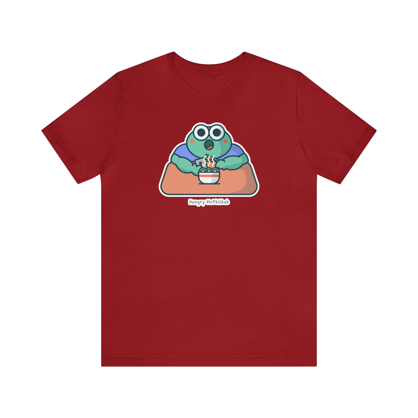 Hungry McPhilbob Unisex Jersey Short Sleeve Tee