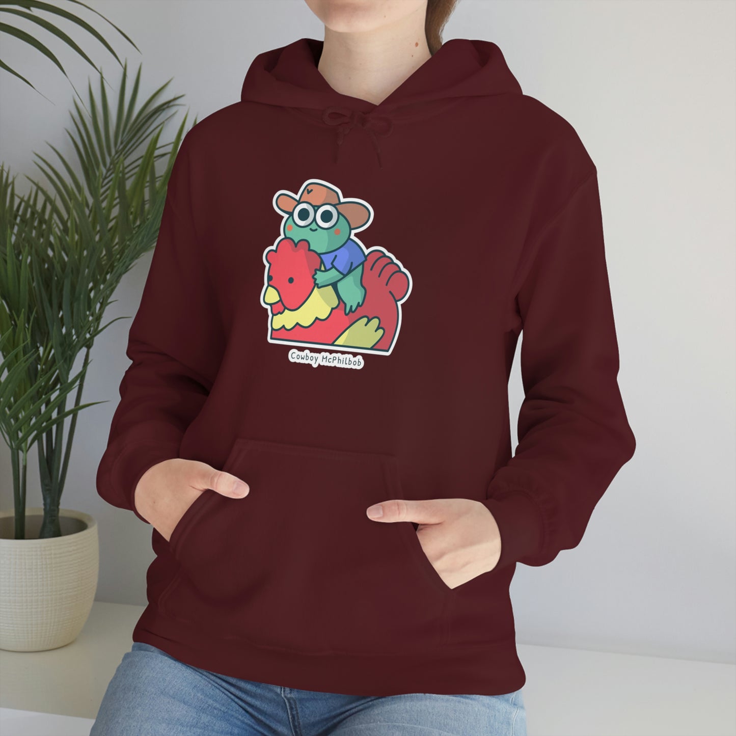 Cowboy McPhilbob Unisex Heavy Blend™ Hooded Sweatshirt