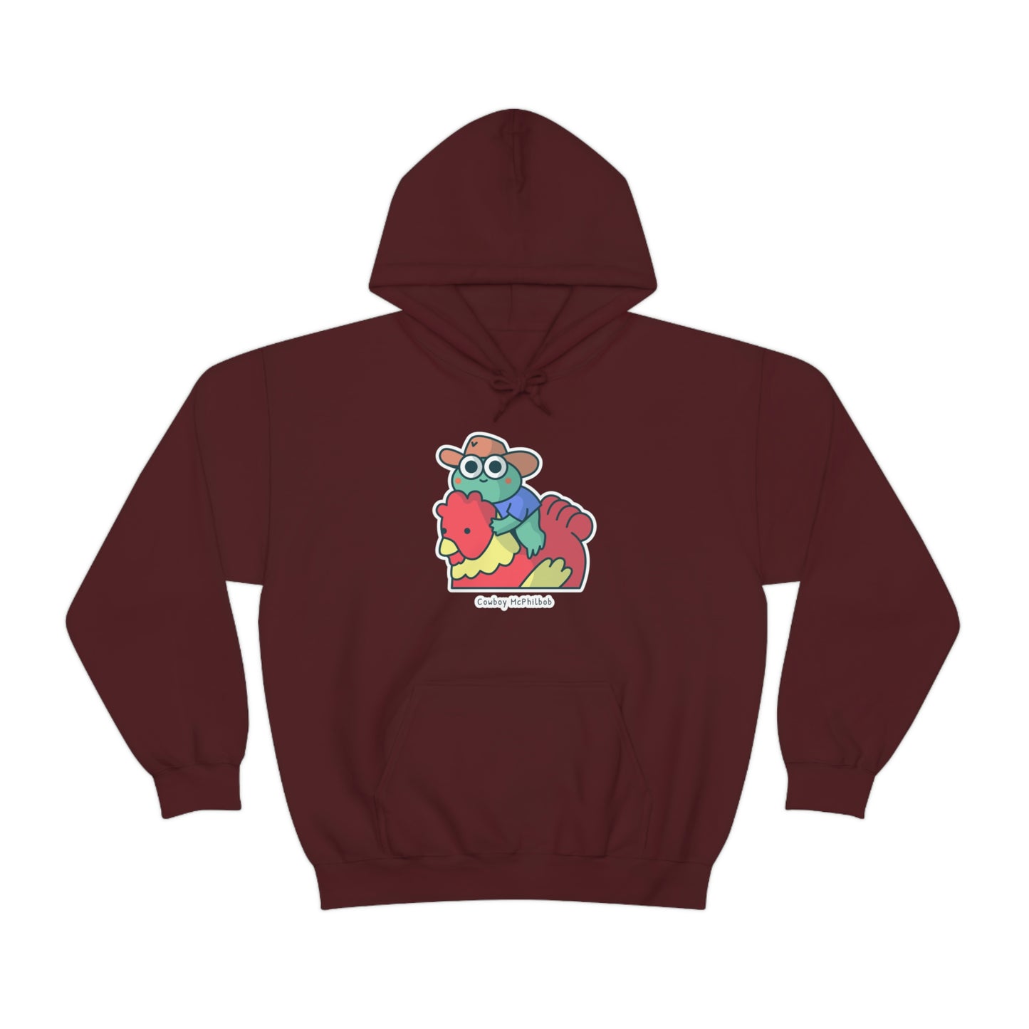 Cowboy McPhilbob Unisex Heavy Blend™ Hooded Sweatshirt