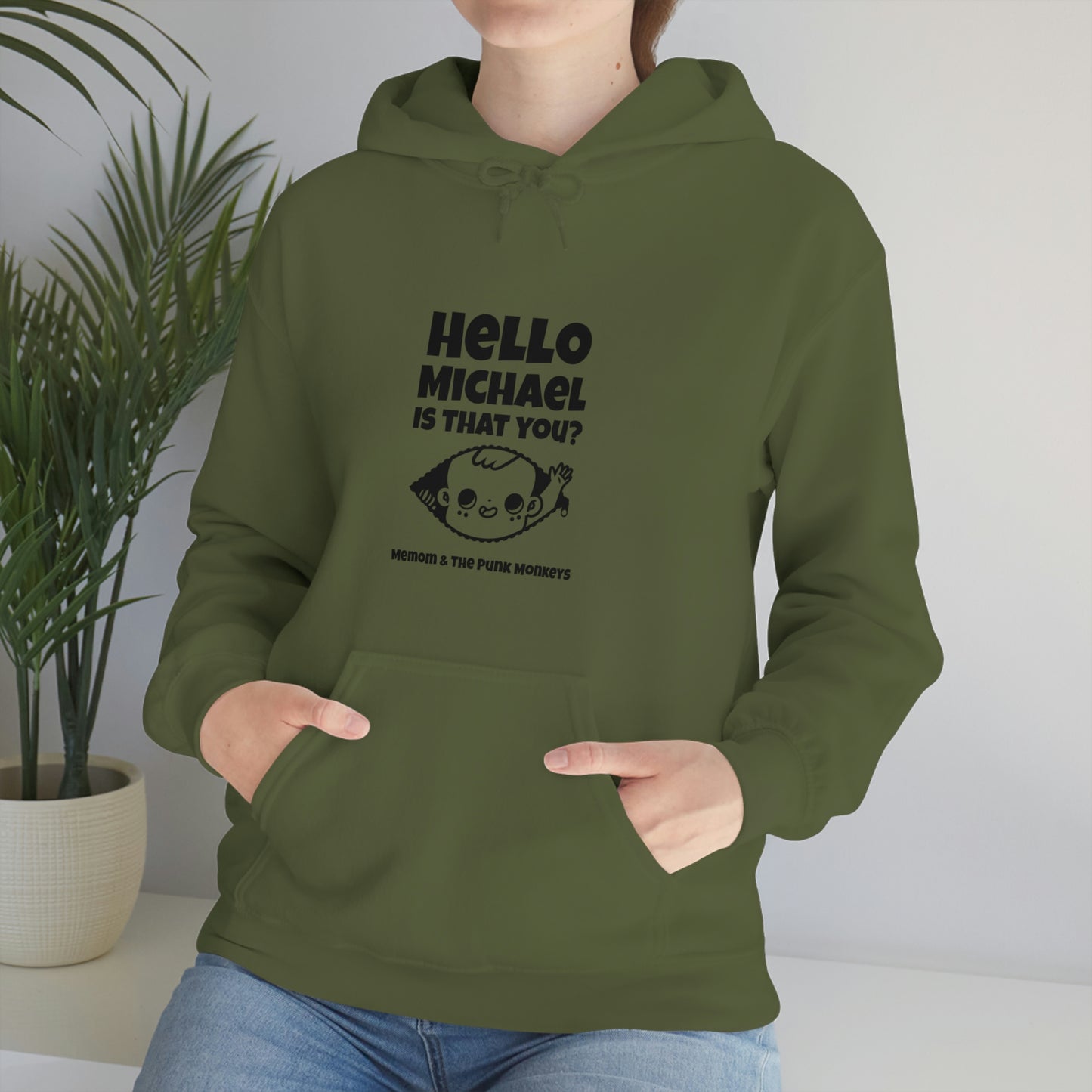 Hello Michael Is That You? Unisex Heavy Blend™ Hooded Sweatshirt