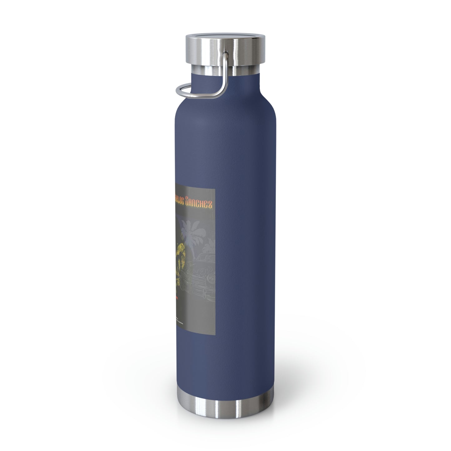 Jorge Juan Villa De Carlos Sanchez 22oz Vacuum Insulated Bottle