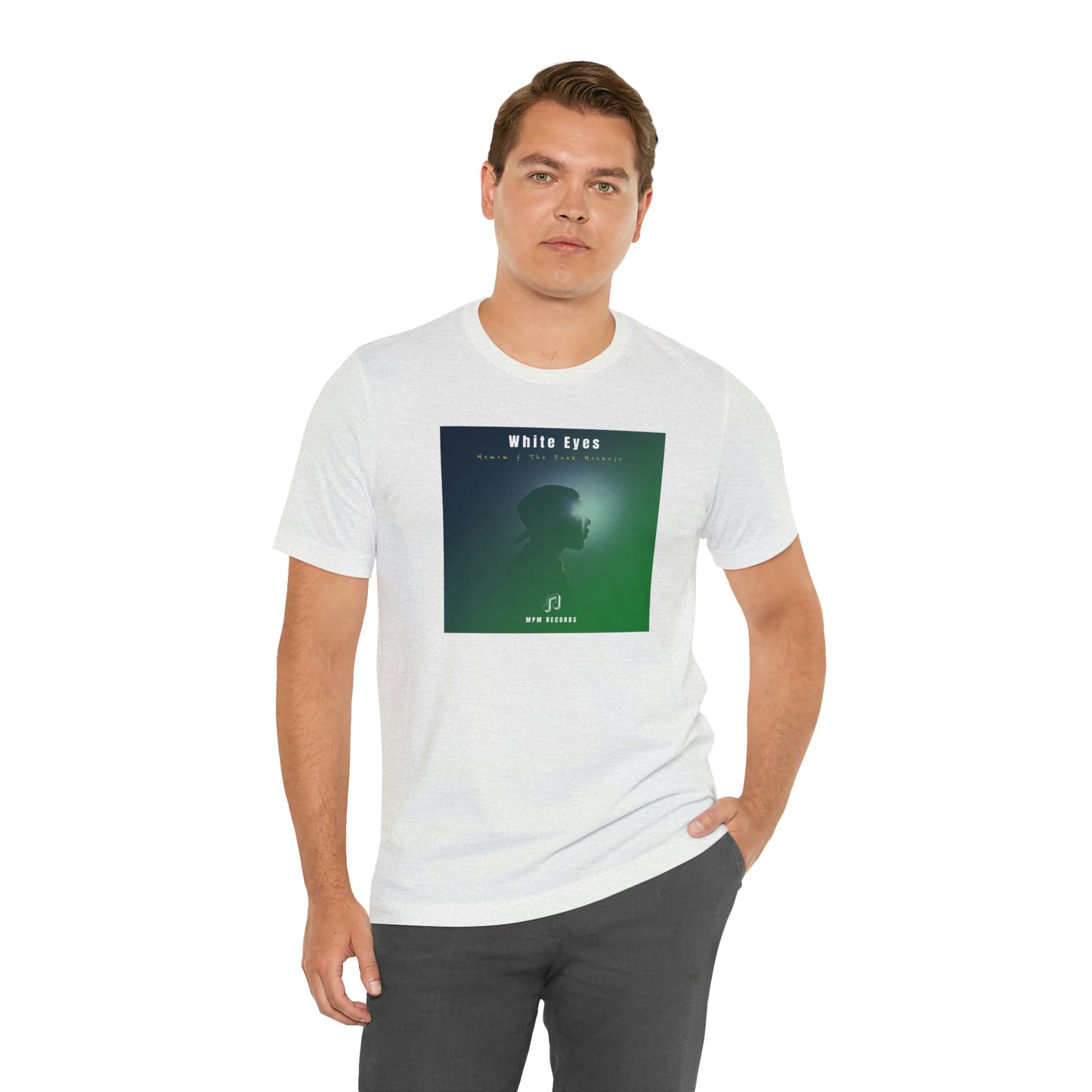 White Eyes Unisex Jersey Short Sleeve Tee