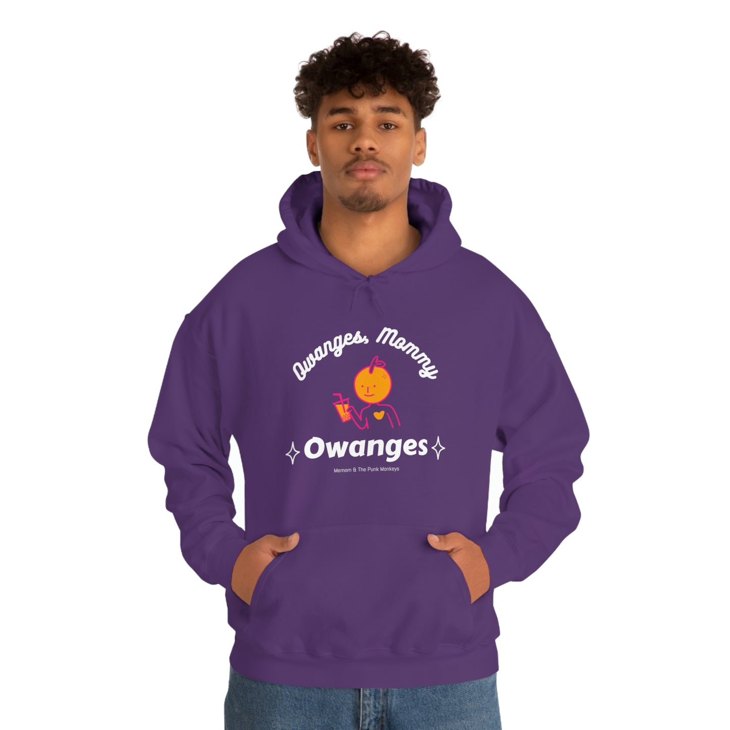 Owanges, Mommy, Owanges Unisex Heavy Blend™ Hooded Sweatshirt