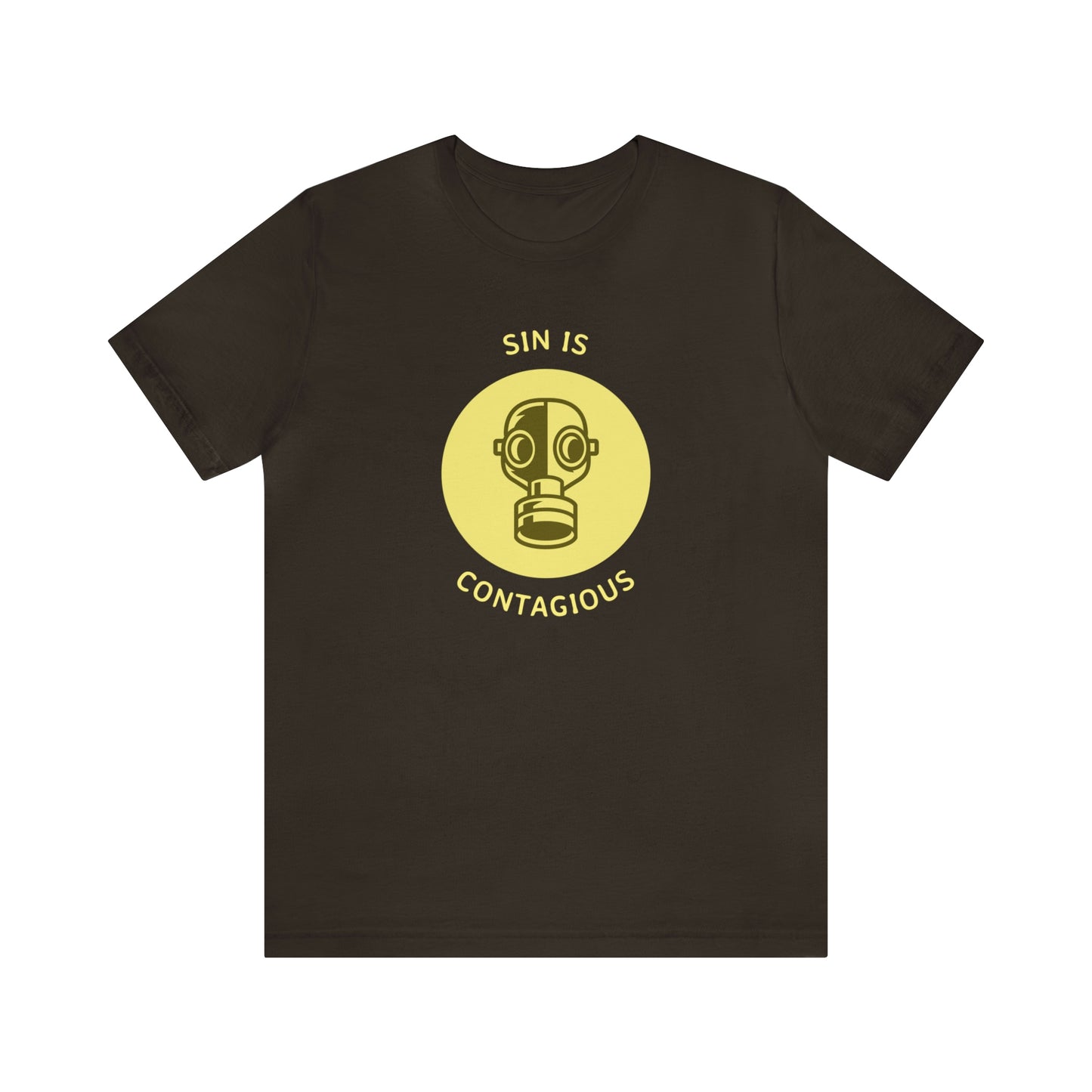 Sin is Contagious Unisex Jersey Short Sleeve Tee