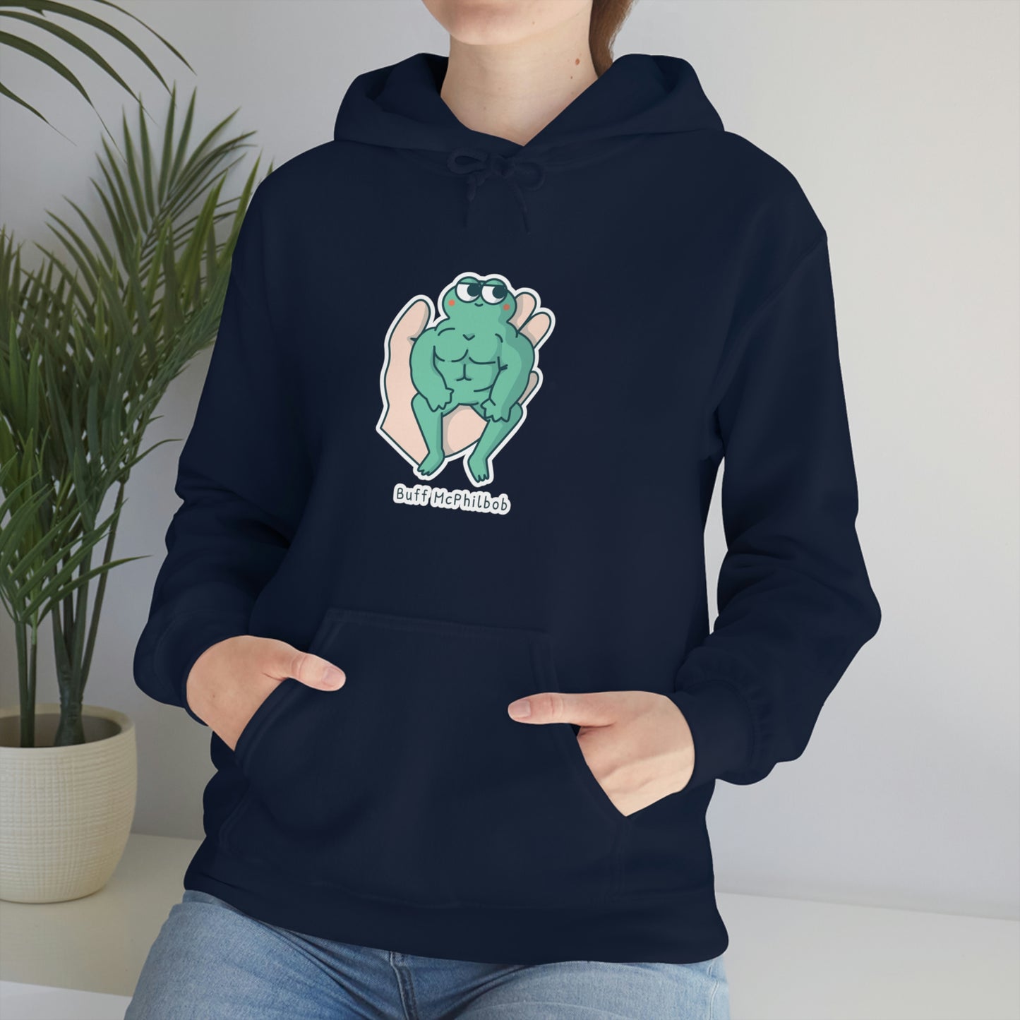 Buff McPhilbob Unisex Heavy Blend™ Hooded Sweatshirt