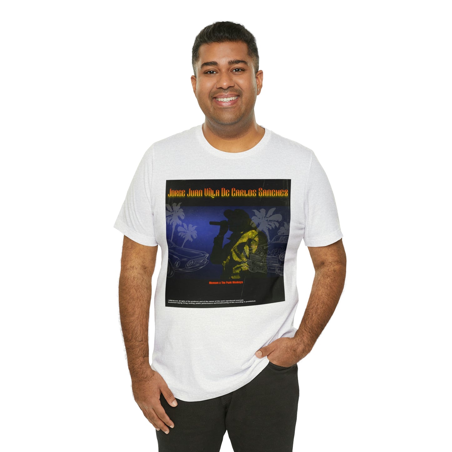 Jorge Juan Villa De Carlos Sanchez Unisex Jersey Short Sleeve Tee
