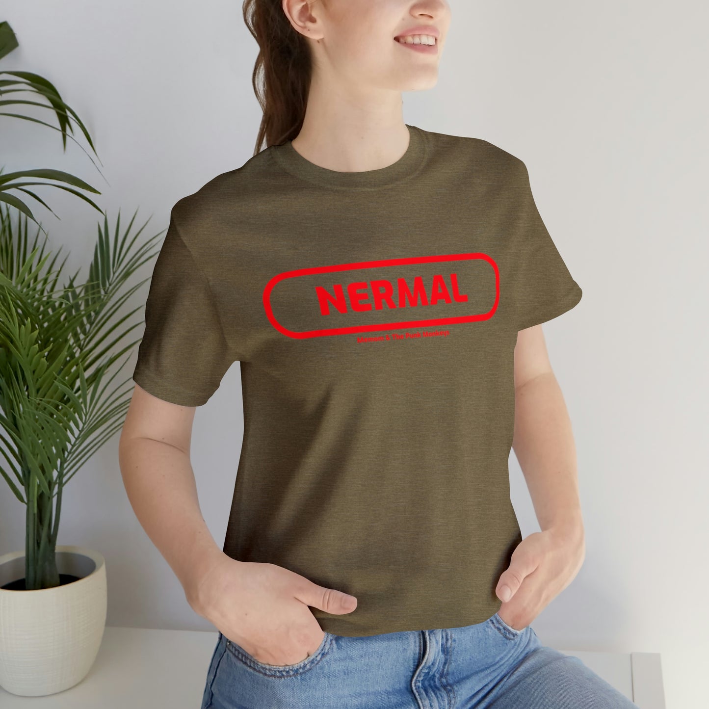 Nermal Unisex Jersey Short Sleeve Tee