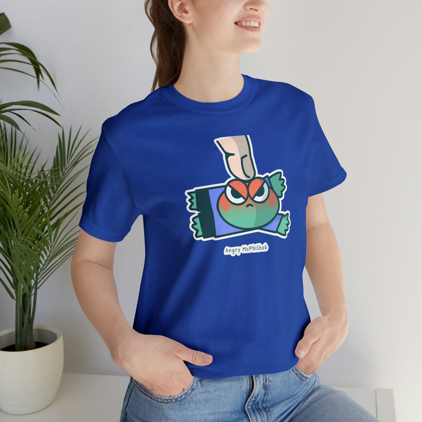 Angry McPhilbob Unisex Jersey Short Sleeve Tee