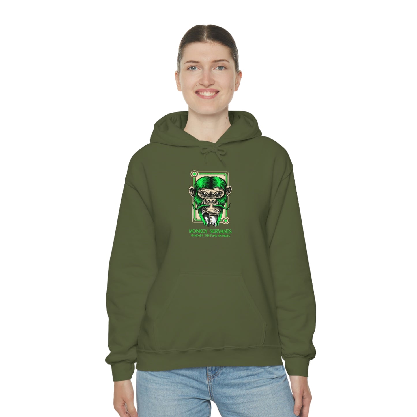 Monkey Servants Unisex Heavy Blend™ Hooded Sweatshirt