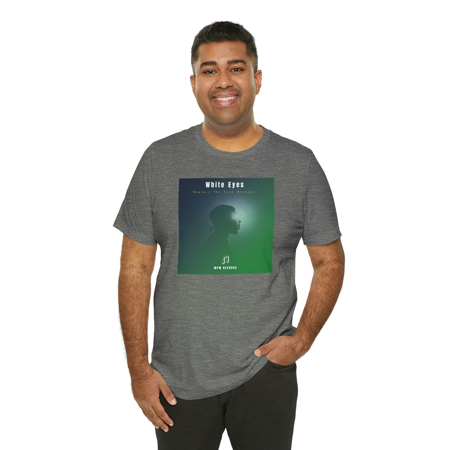 White Eyes Unisex Jersey Short Sleeve Tee