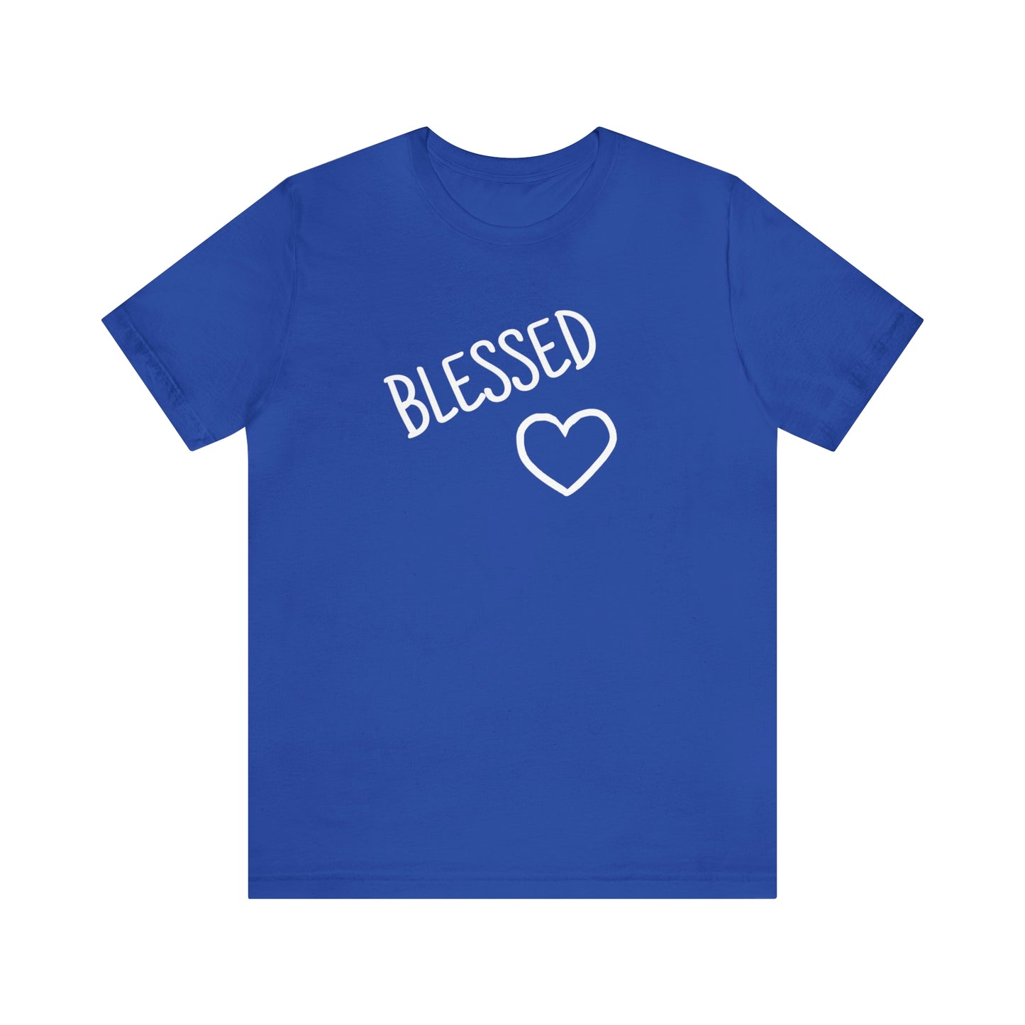 Blessed Heart Unisex Jersey Short Sleeve Tee