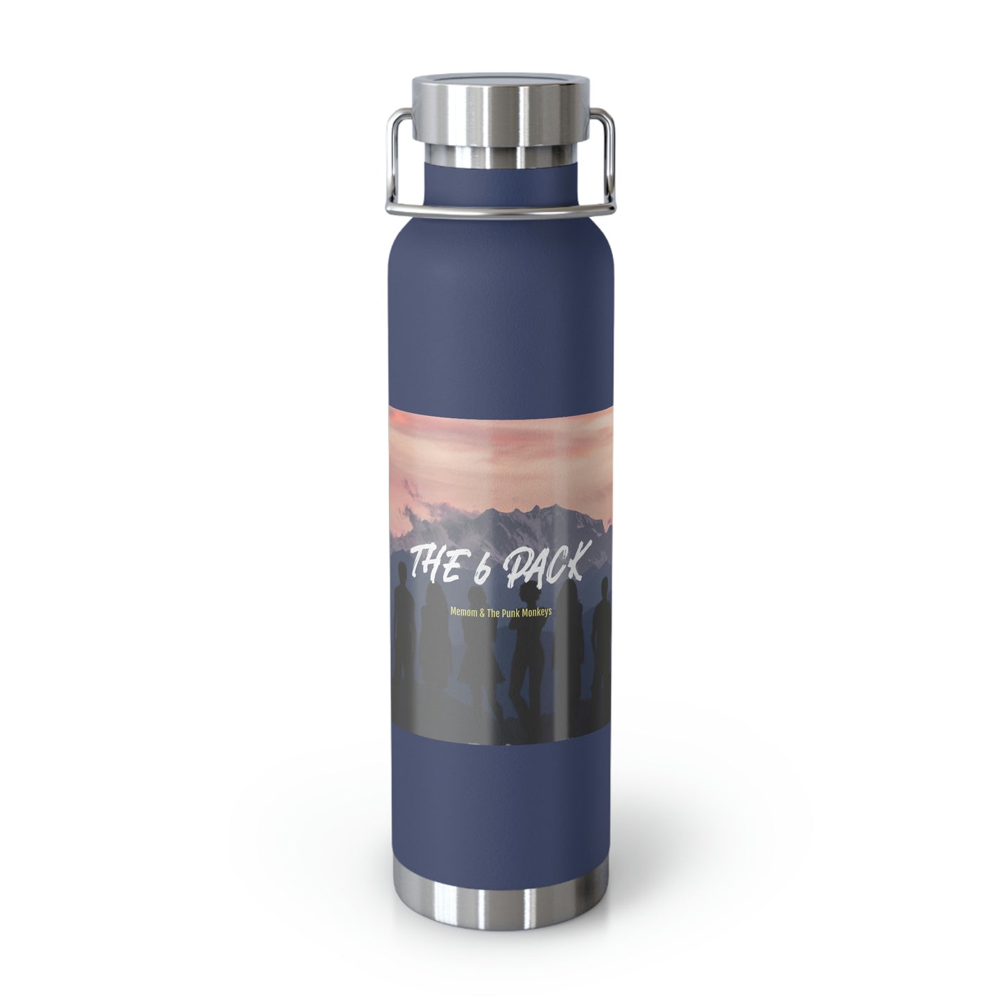 The 6 Pack Copper Vacuum Insulated Bottle, 22oz