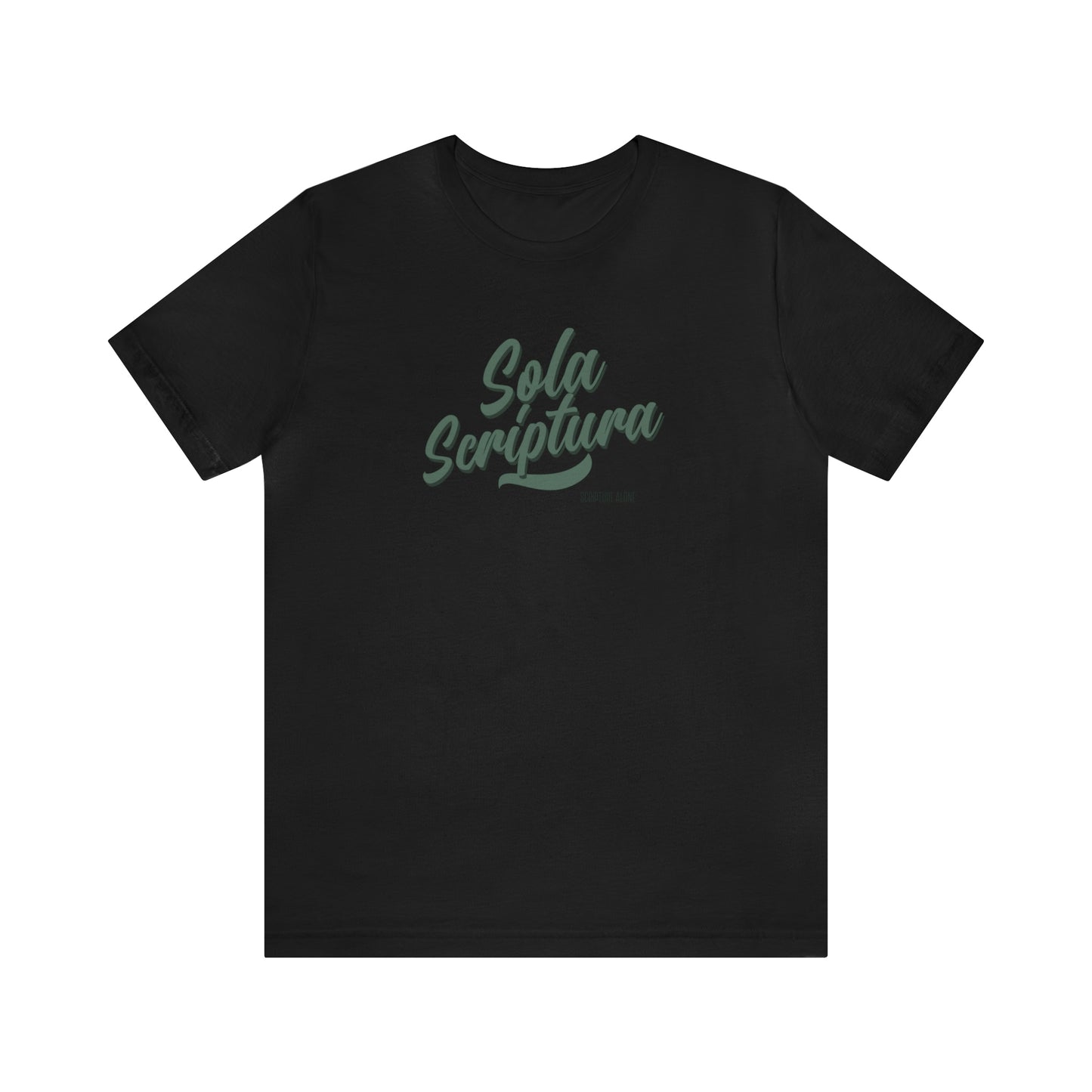 Sola Scriptura Unisex Jersey Short Sleeve Tee