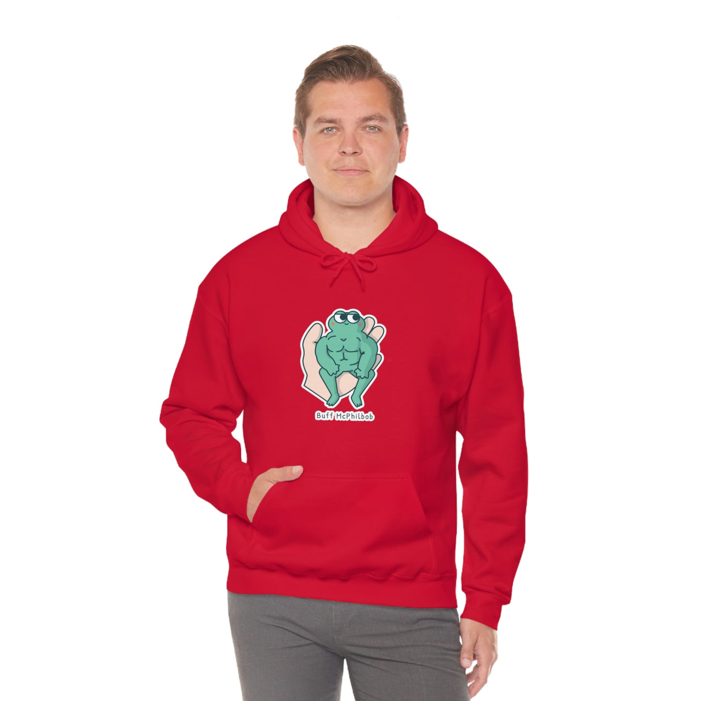 Buff McPhilbob Unisex Heavy Blend™ Hooded Sweatshirt