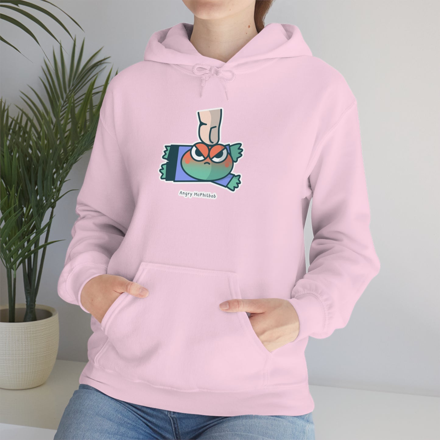 Angry McPhilbob Unisex Heavy Blend™ Hooded Sweatshirt