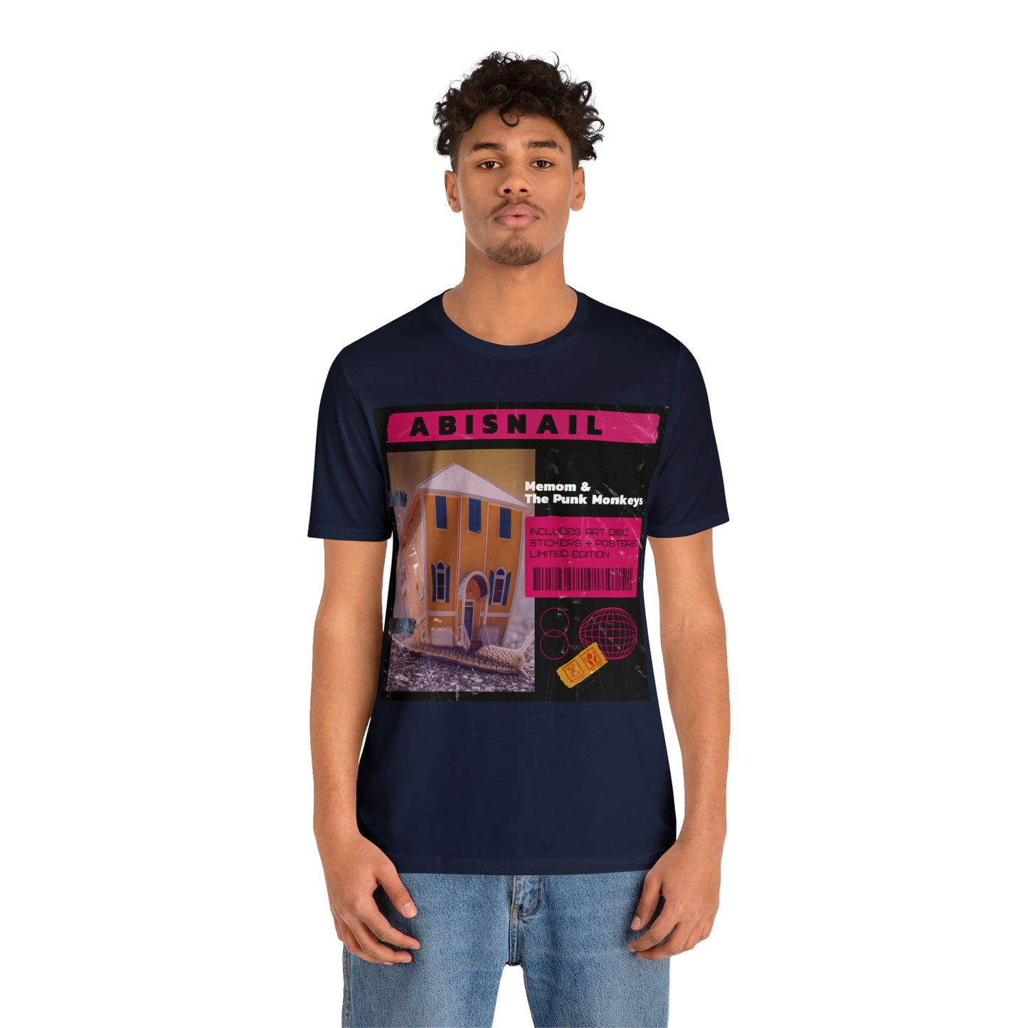 Abisnail Unisex Jersey Short Sleeve Tee