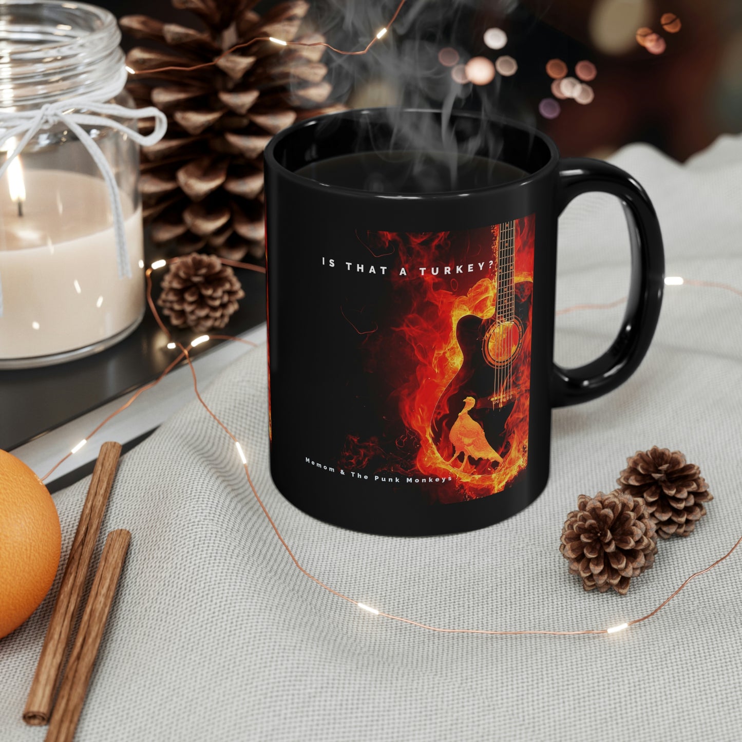Is That a Turkey? 11oz Black Mug