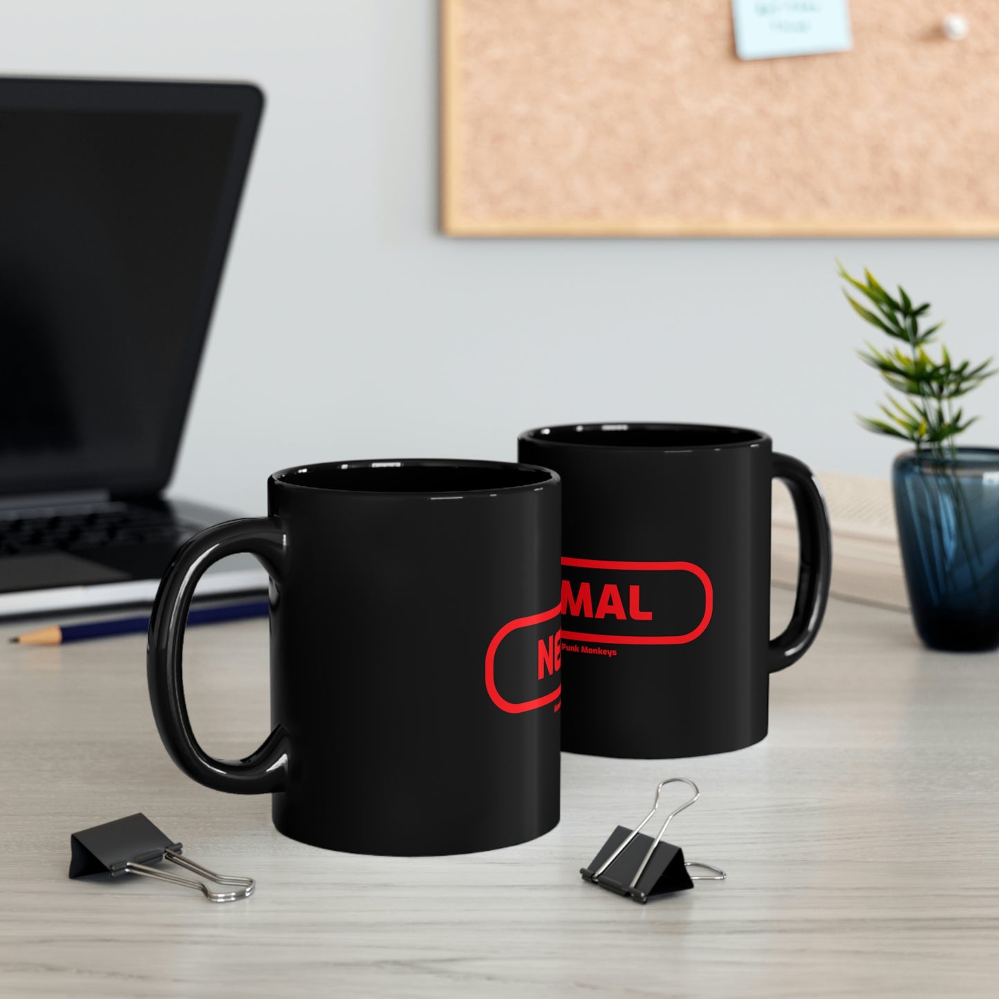 Nermal 11oz Black Mug