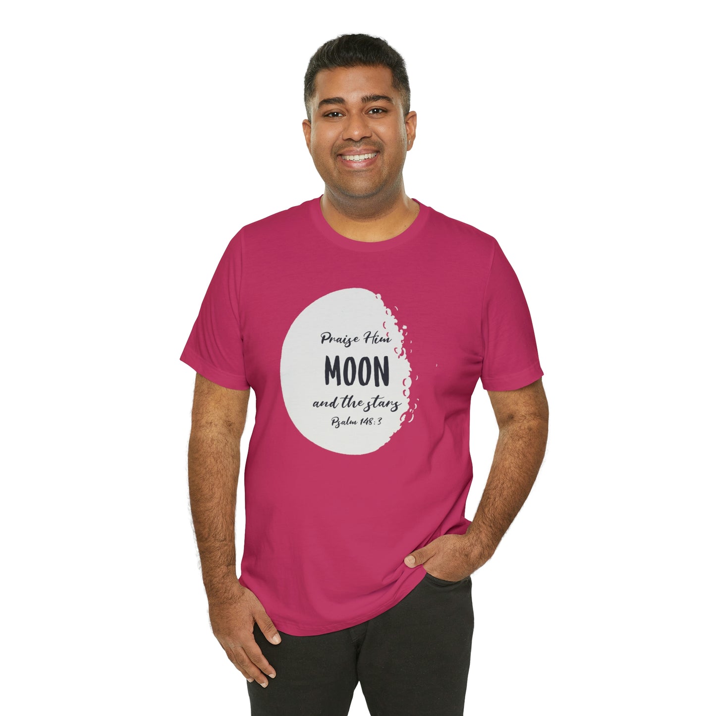 The Moon Unisex Jersey Short Sleeve Tee