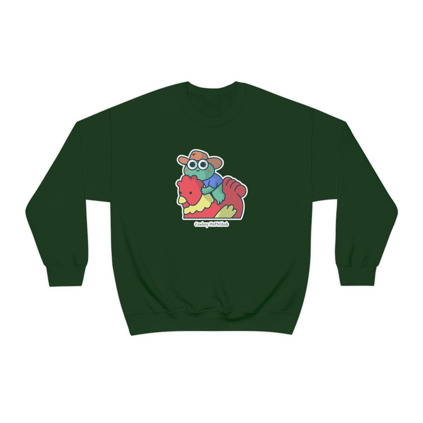 Cowboy McPhilbob Unisex Heavy Blend™ Crewneck Sweatshirt