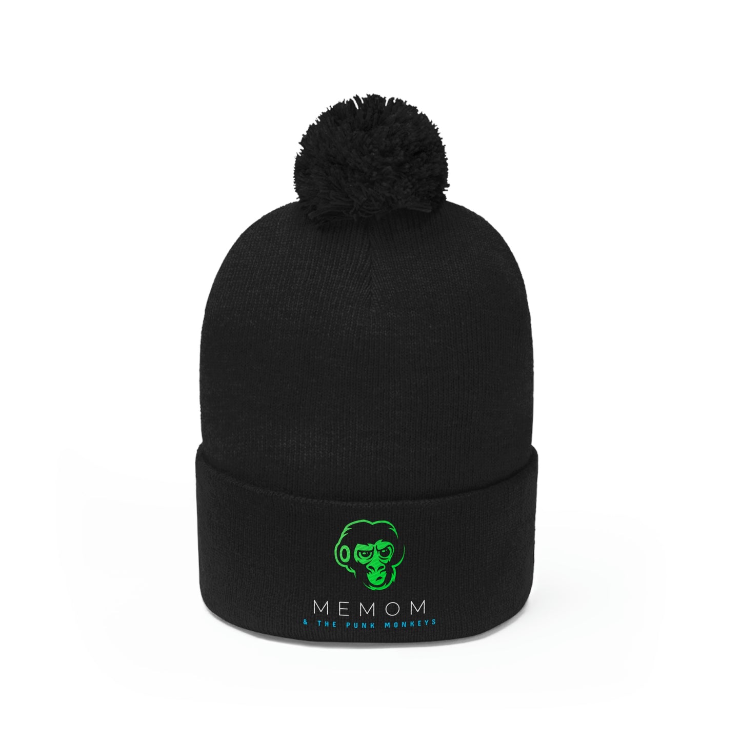 Memom & The Punk Monkeys Pom Pom Beanie