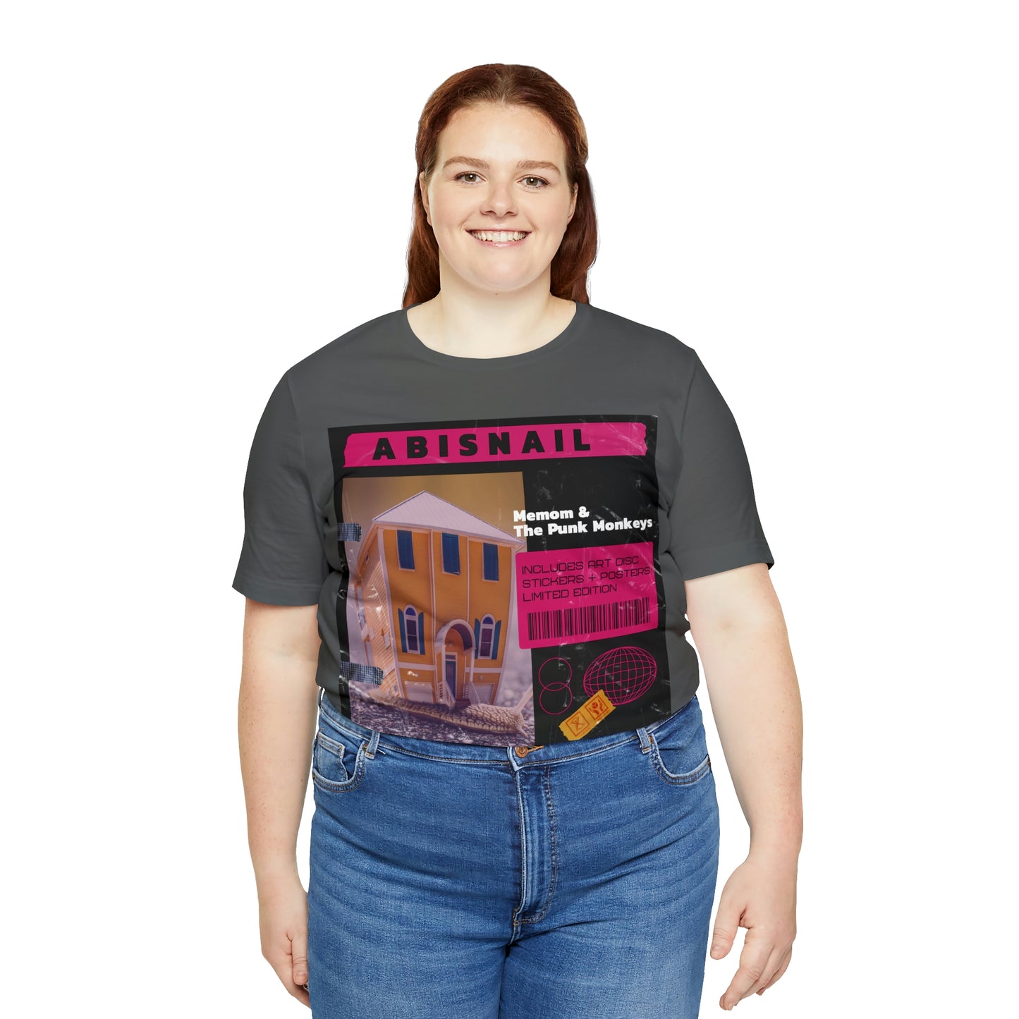 Abisnail Unisex Jersey Short Sleeve Tee