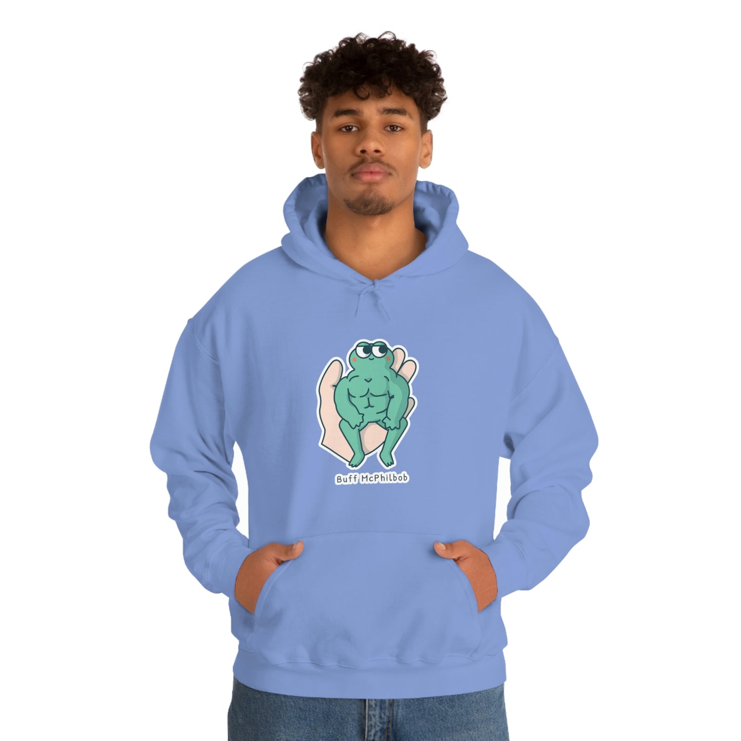 Buff McPhilbob Unisex Heavy Blend™ Hooded Sweatshirt