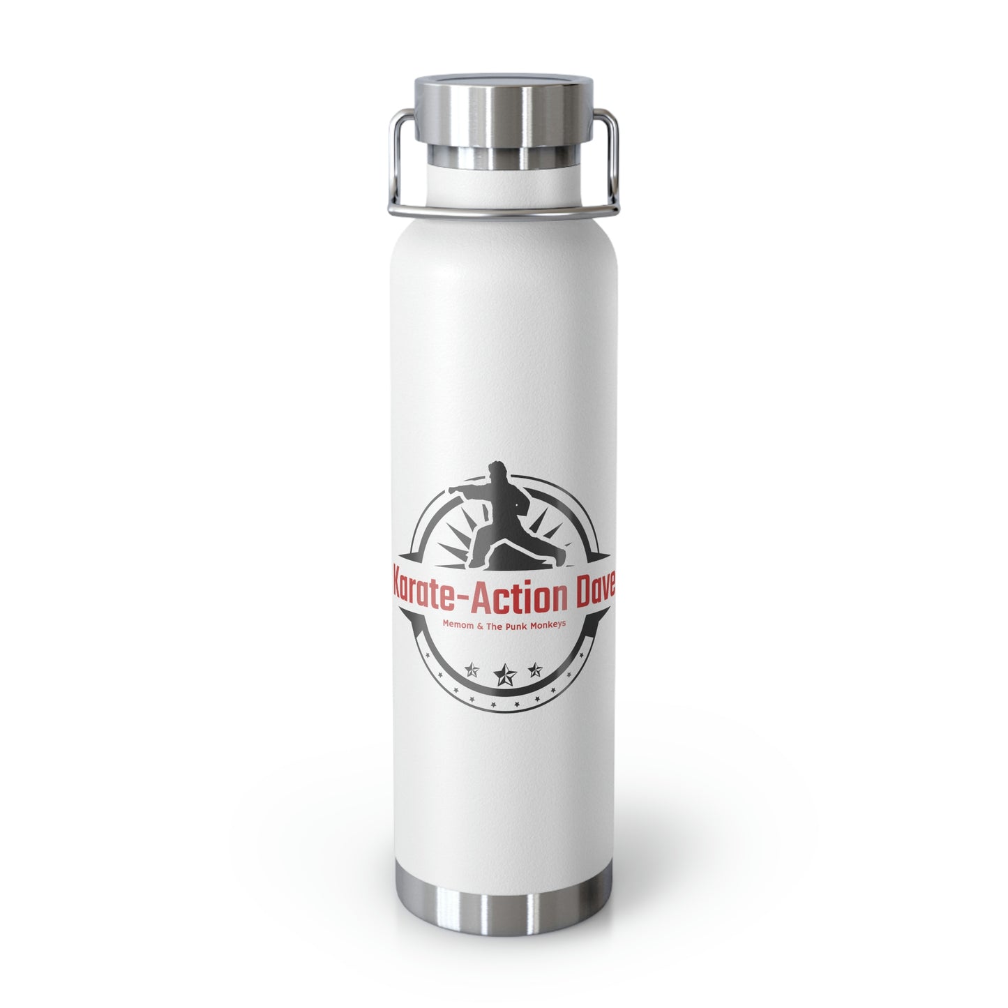 Karate Action Dave Copper Vacuum Insulated Bottle, 22oz