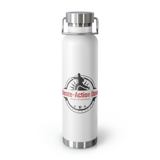 Karate Action Dave Copper Vacuum Insulated Bottle, 22oz