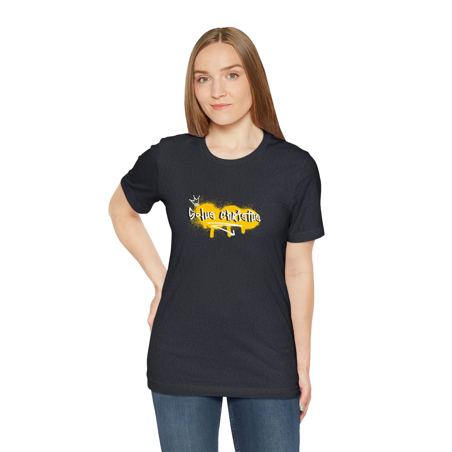 Solus Christus Unisex Jersey Short Sleeve Tee