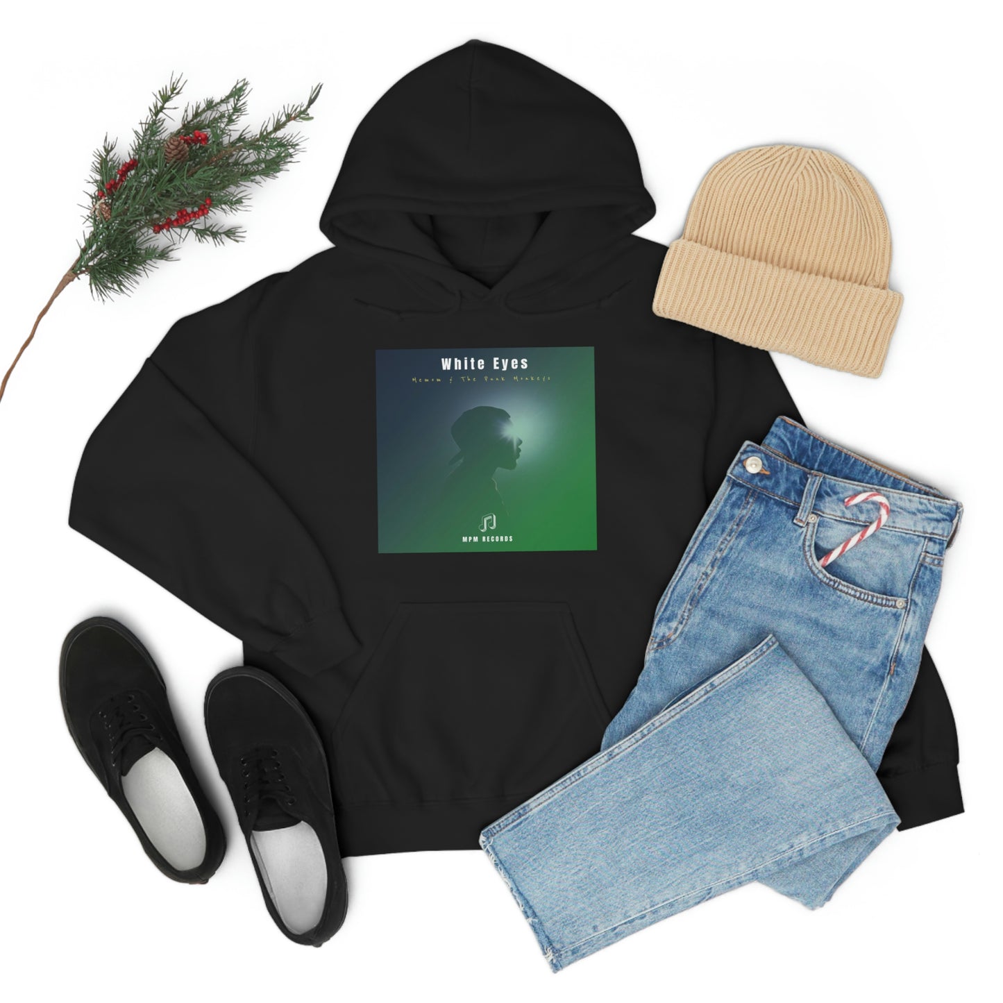 White Eyes Unisex Heavy Blend™ Hooded Sweatshirt