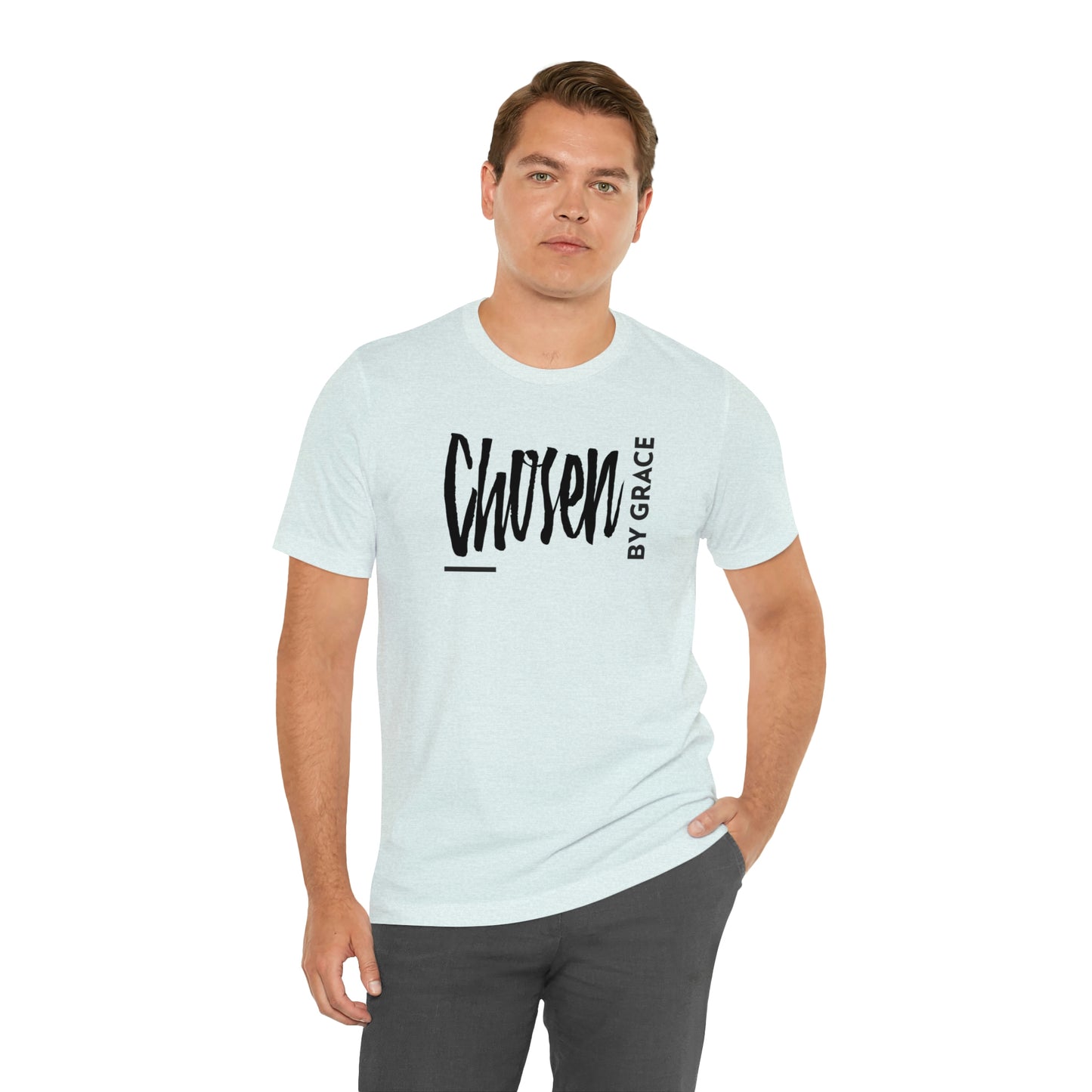Chosen By Grace Sideways Unisex Jersey Short Sleeve Tee