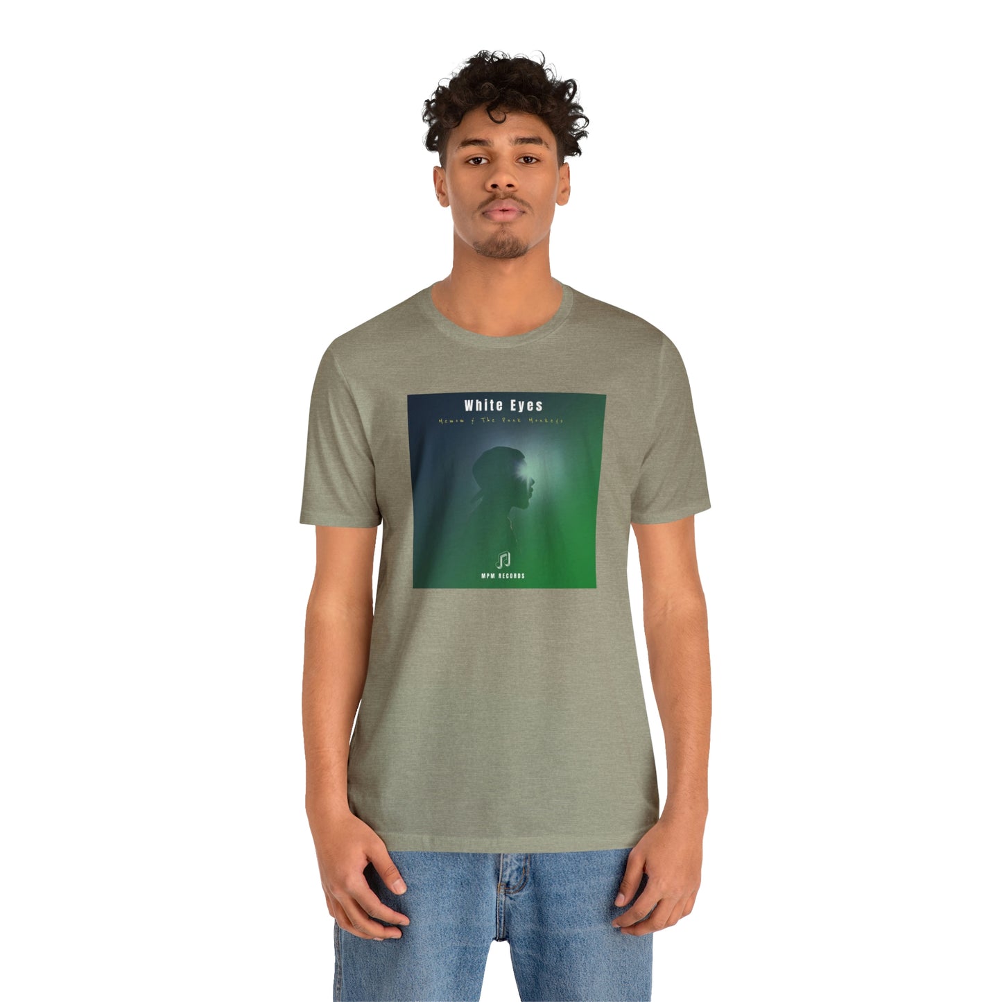 White Eyes Unisex Jersey Short Sleeve Tee