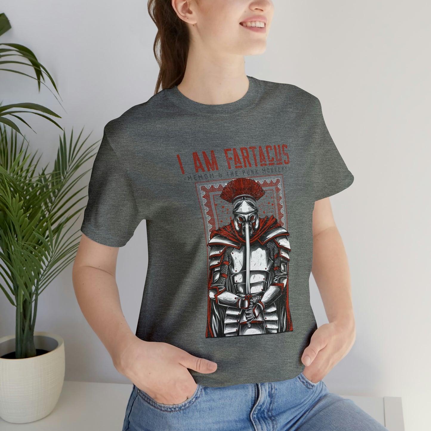 I Am Fartacus Unisex Jersey Short Sleeve Tee