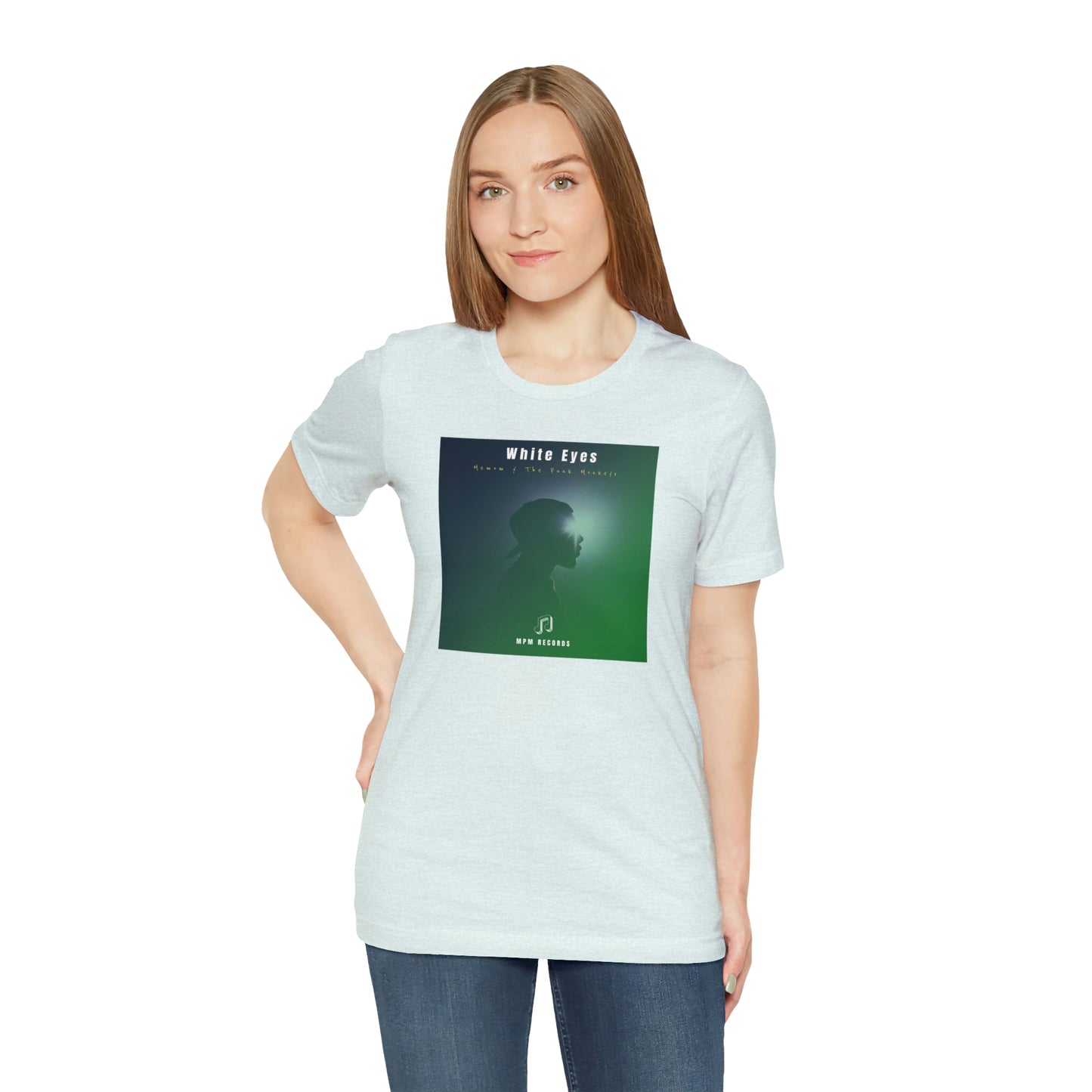 White Eyes Unisex Jersey Short Sleeve Tee