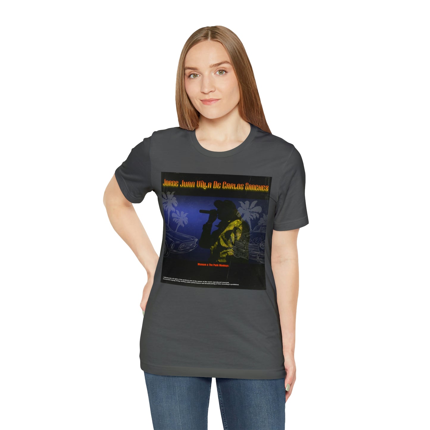 Jorge Juan Villa De Carlos Sanchez Unisex Jersey Short Sleeve Tee
