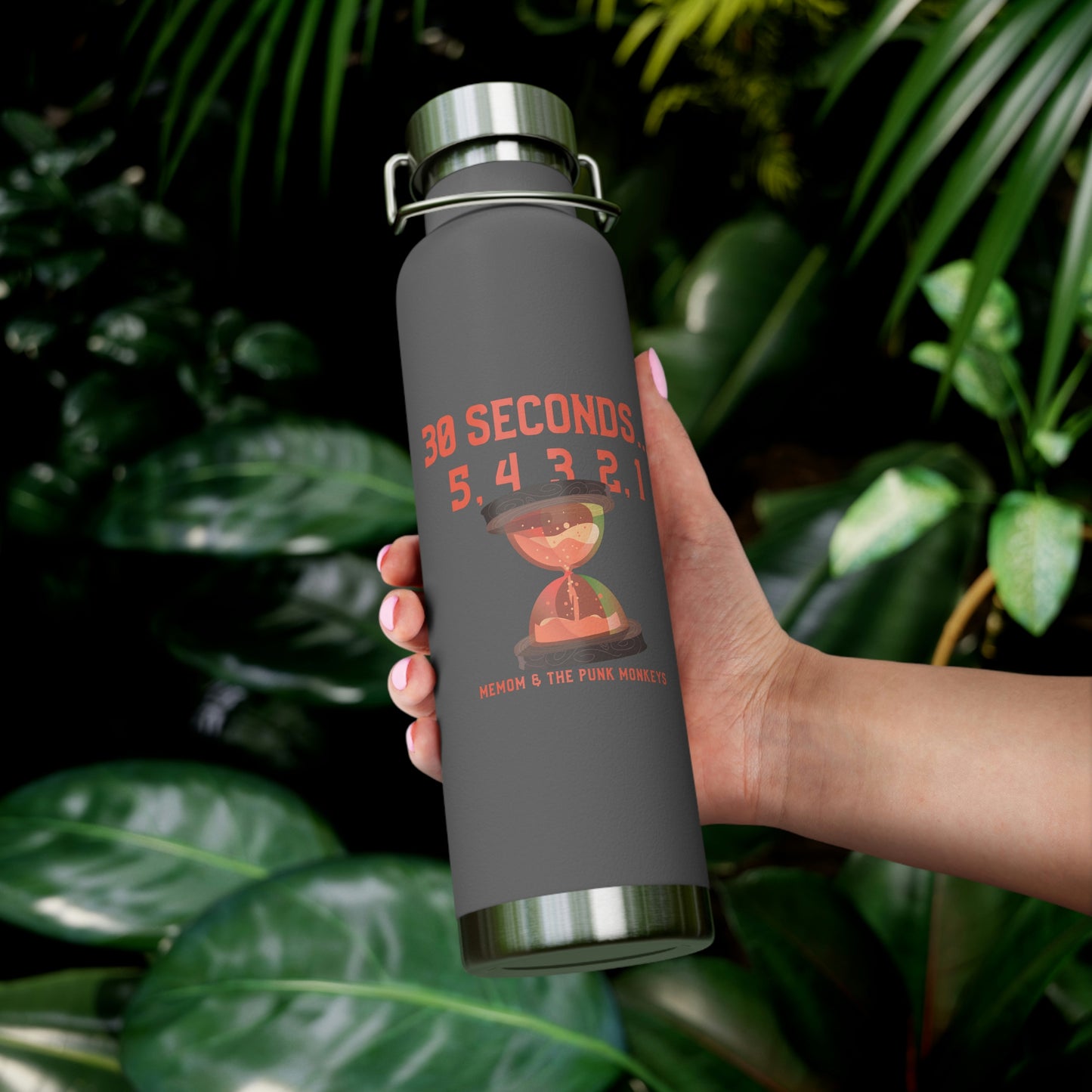 30 Seconds...5,4,3,2,1 Copper Vacuum Insulated Bottle, 22oz