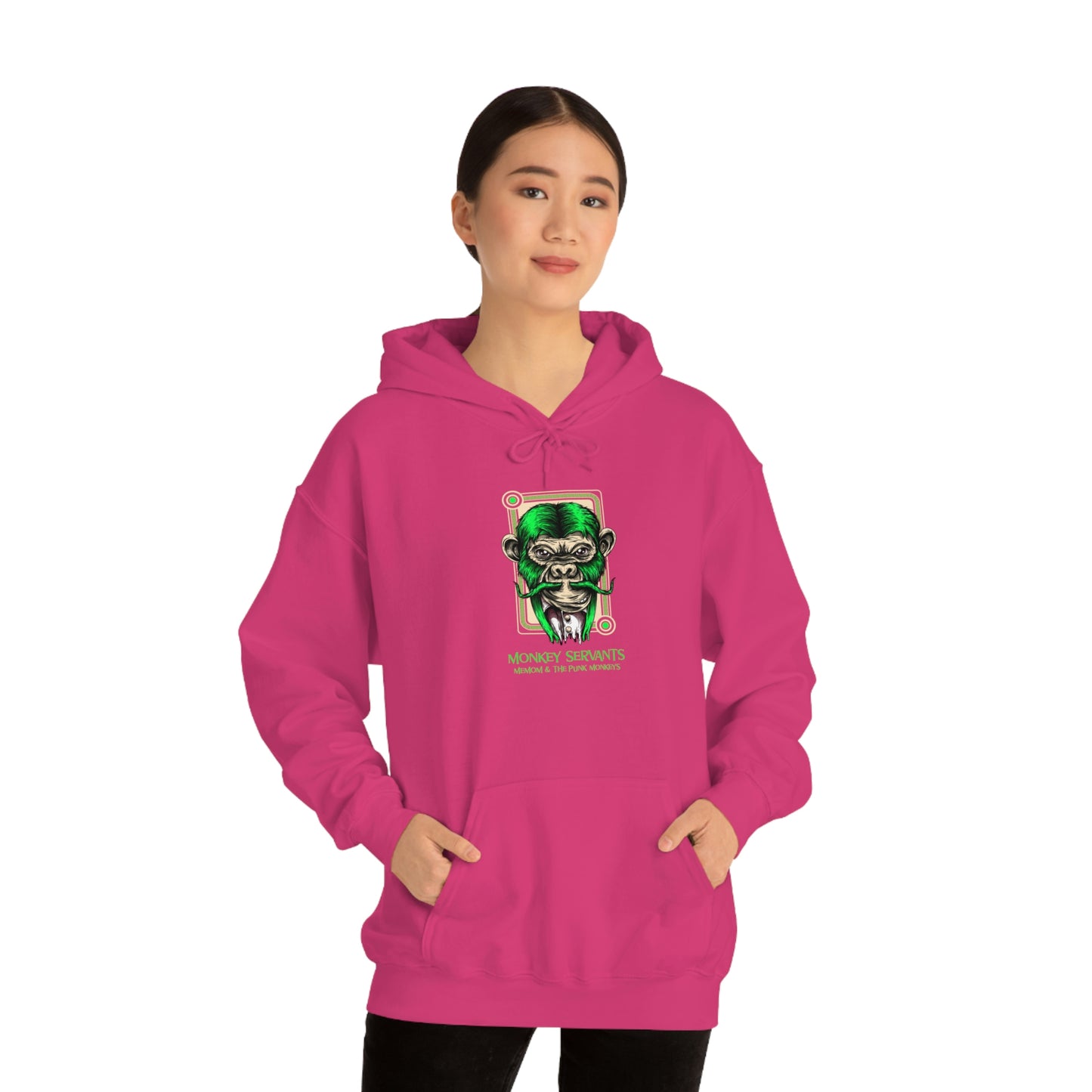 Monkey Servants Unisex Heavy Blend™ Hooded Sweatshirt