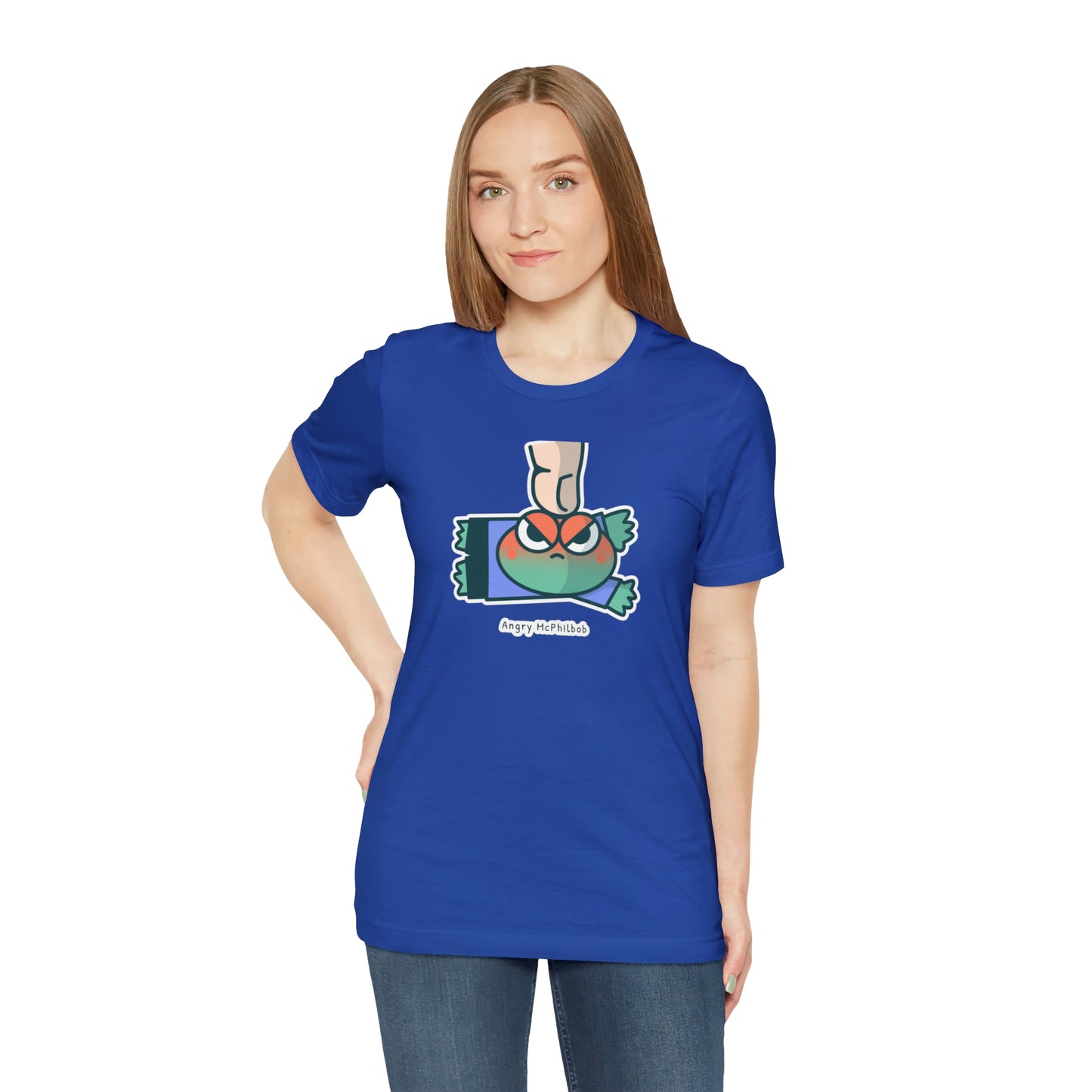 Angry McPhilbob Unisex Jersey Short Sleeve Tee