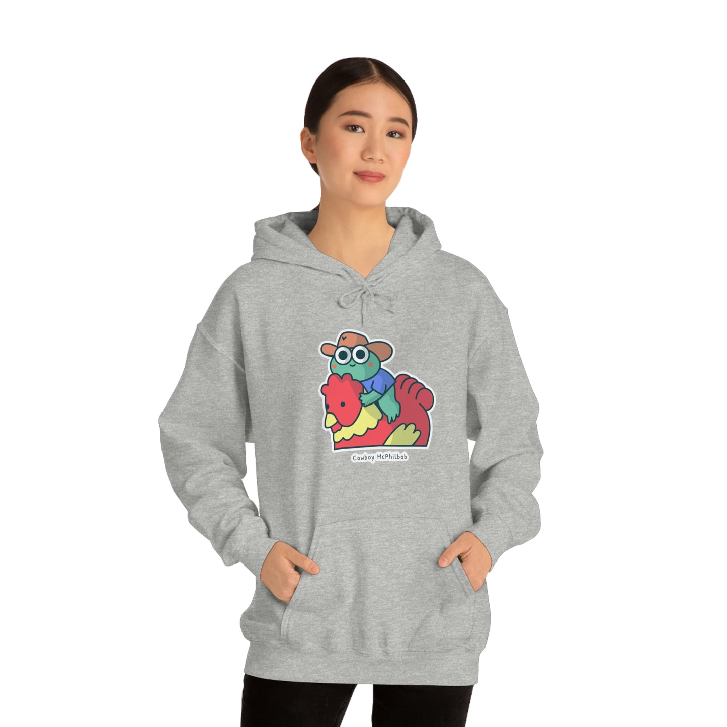 Cowboy McPhilbob Unisex Heavy Blend™ Hooded Sweatshirt