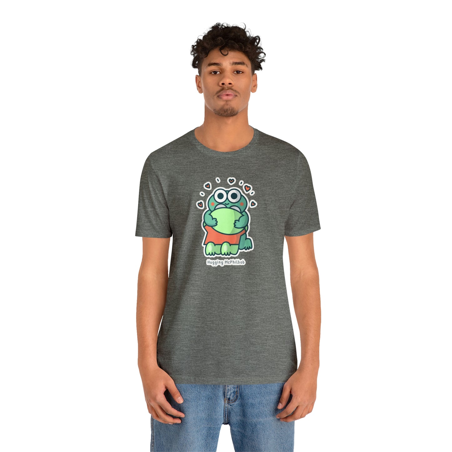 Hugging McPhilbob Unisex Jersey Short Sleeve Tee